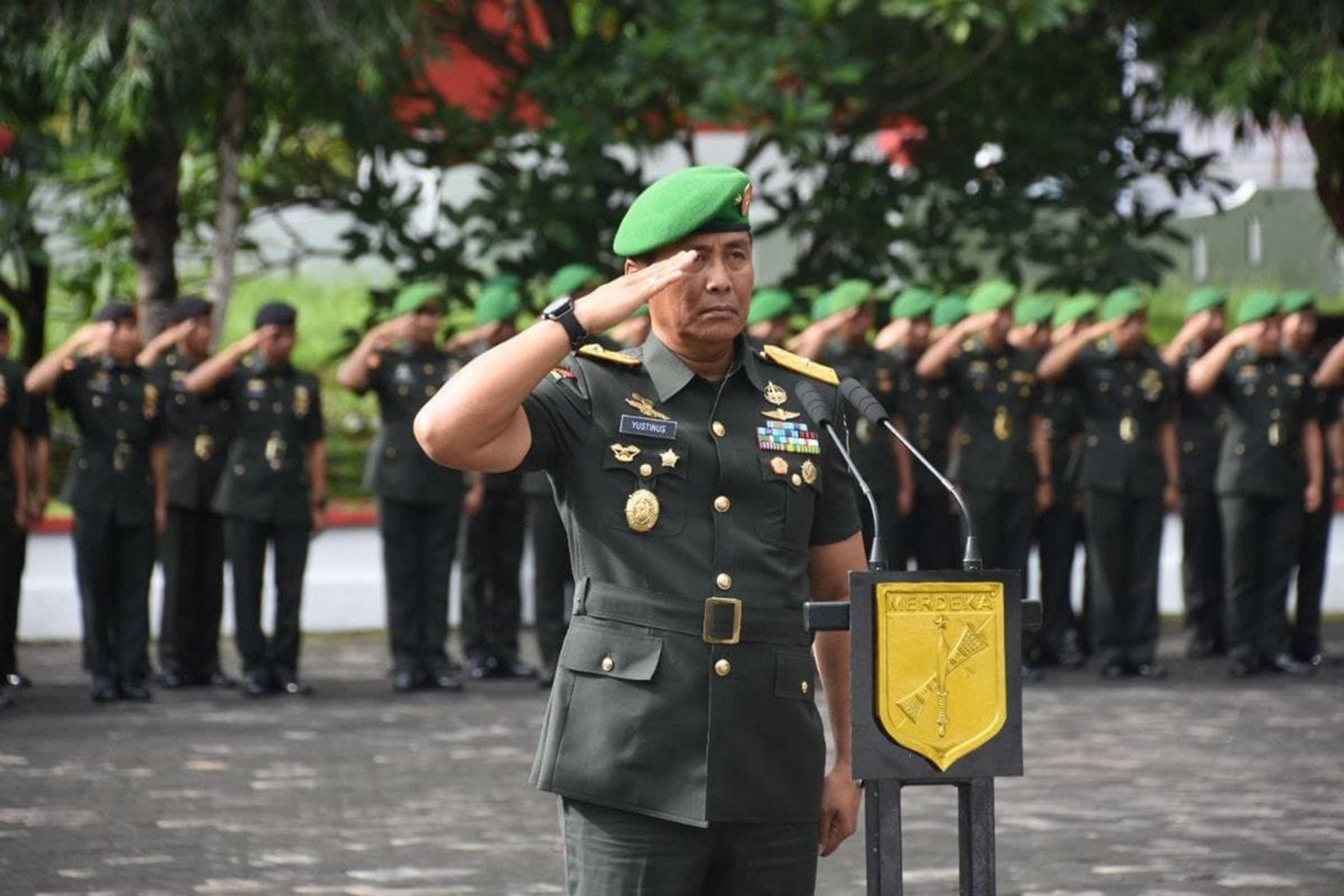 Kodam XIII/Merdeka Laksanakan Ziarah TMP Peringati Hari Juang TNI AD