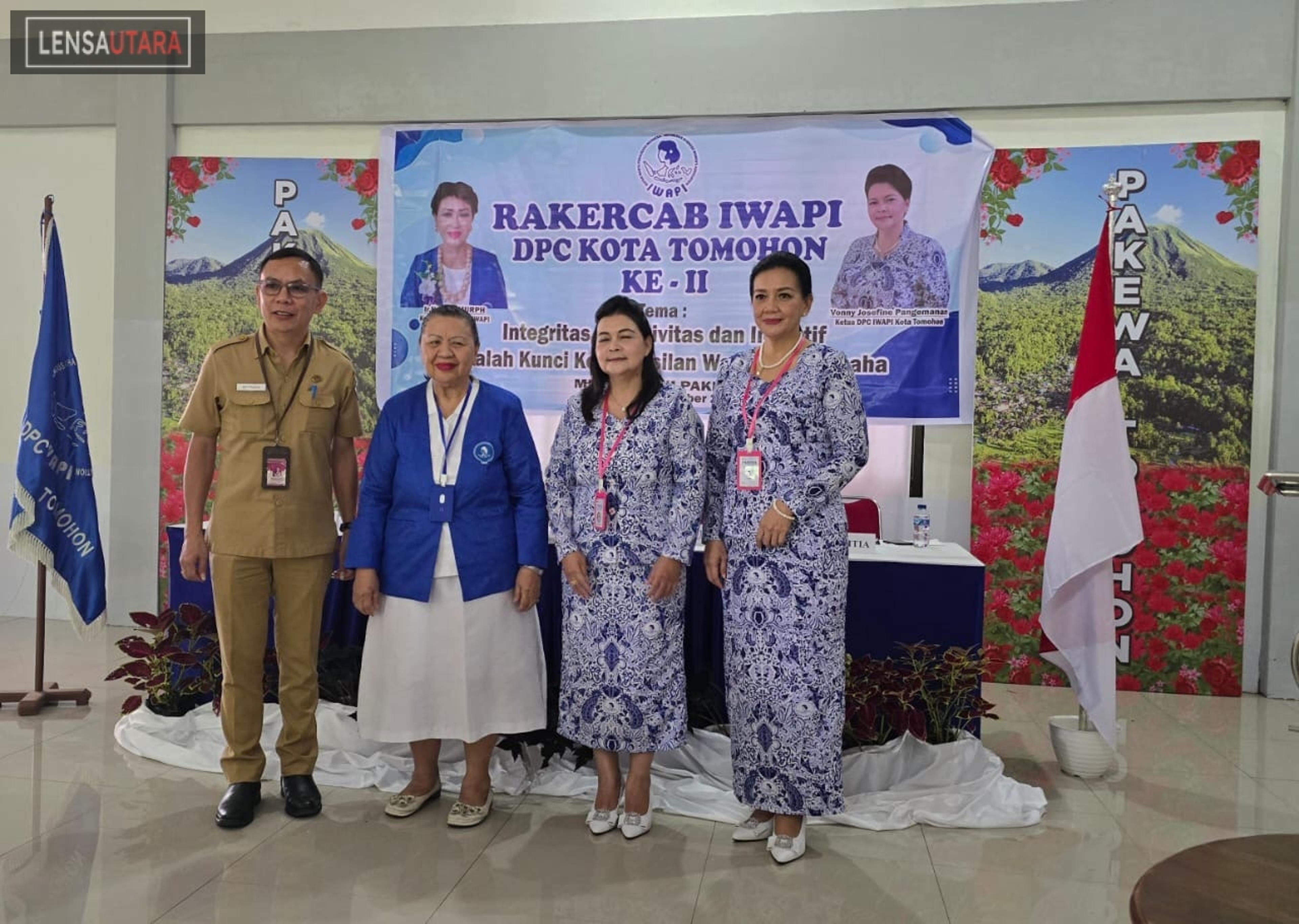 IWAPI Tomohon Gelar Rakercab ke-2 Bertemakan “Integritas, Kreativitas dan Inovatif”