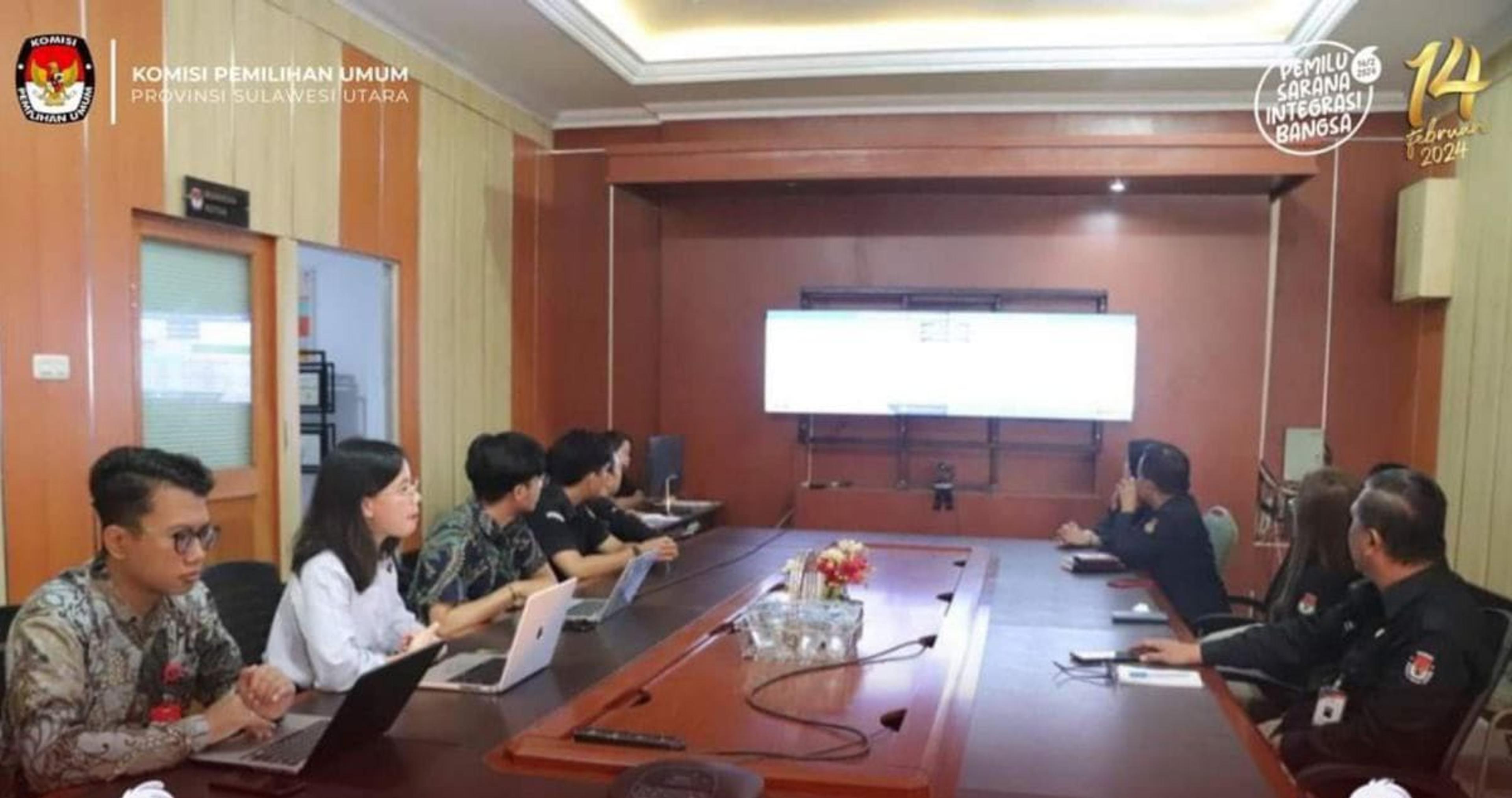 Tim BSSN Identifikasi dan Uji Infrastruktur Jaringan KPU Sulut