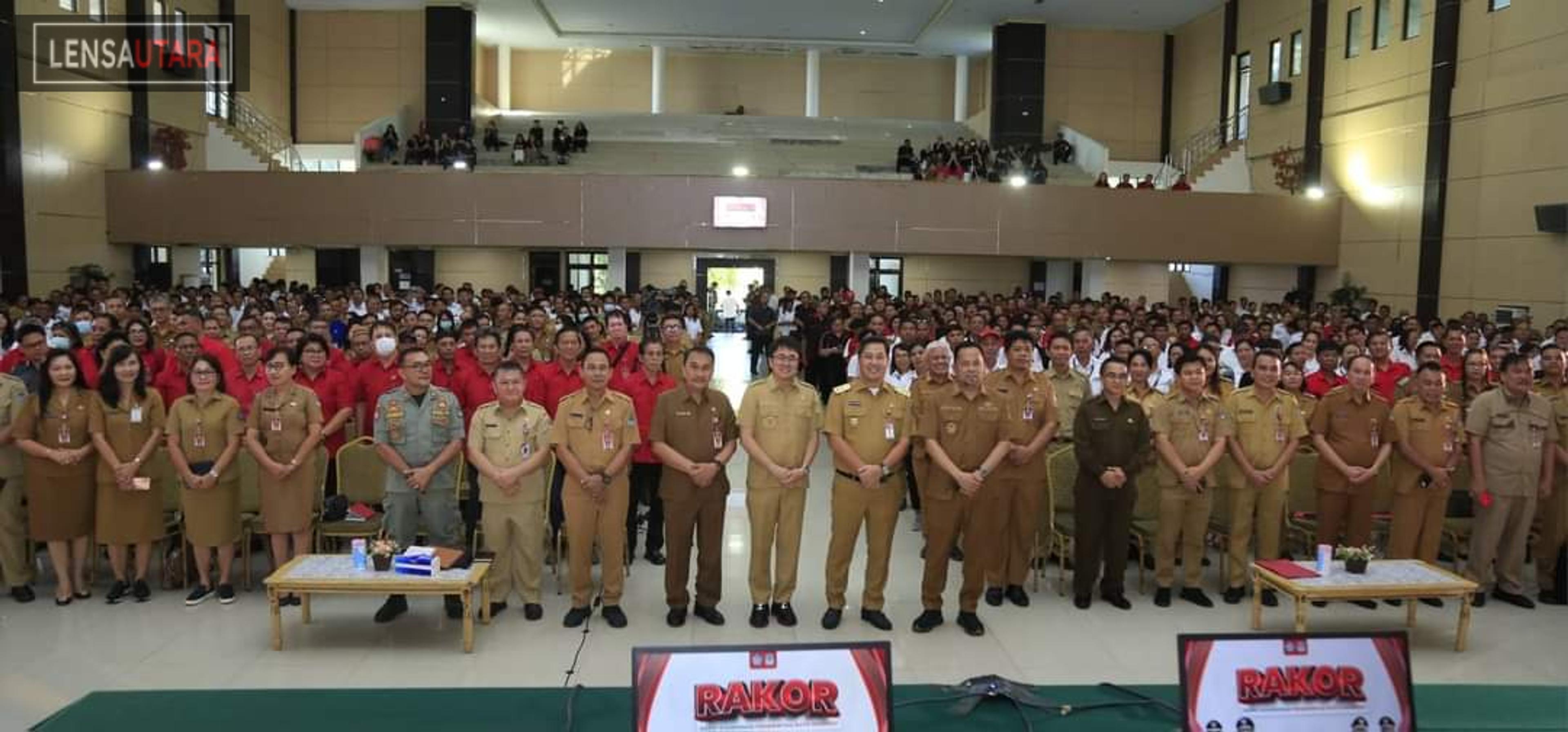 Rapat Koordinasi, Walikota Soroti Isu Hoaks dan Sampah Kota Manado