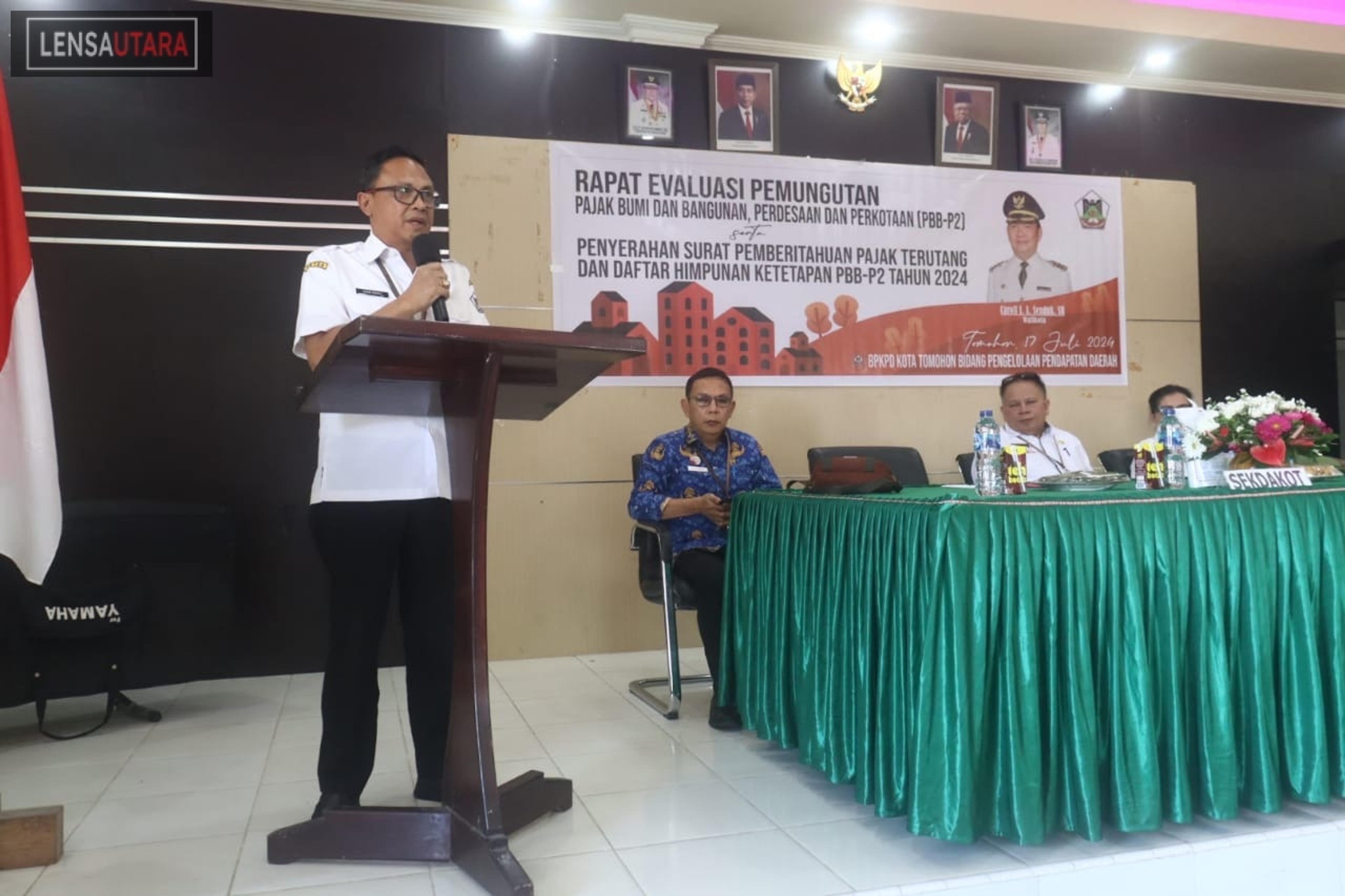 Capai Target PBB-P2, Pemkot Tomohon Siapkan Penghargaan