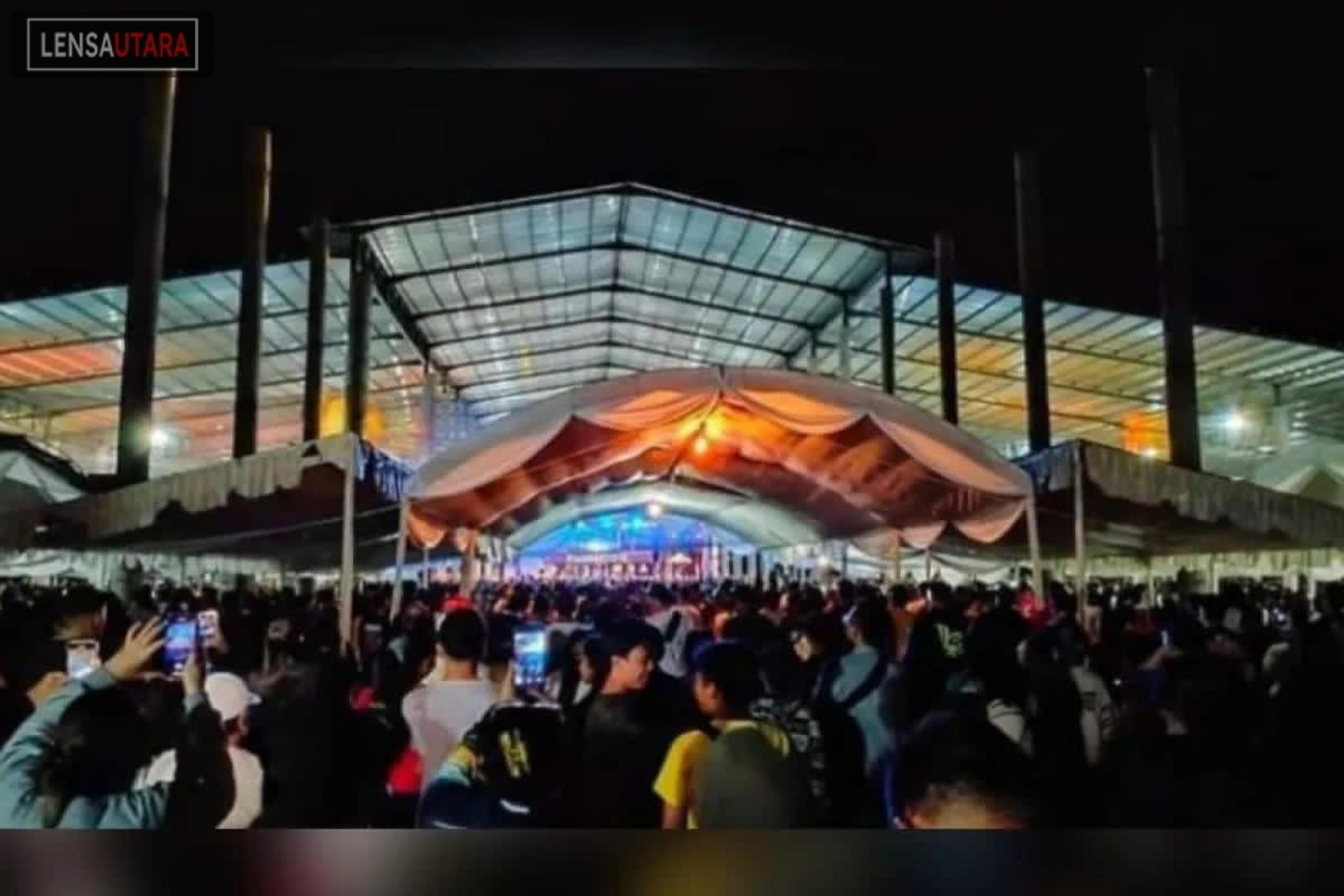 Malam Terakhir KKR Perkemahan Pemuda GPdI di Minut Ramai