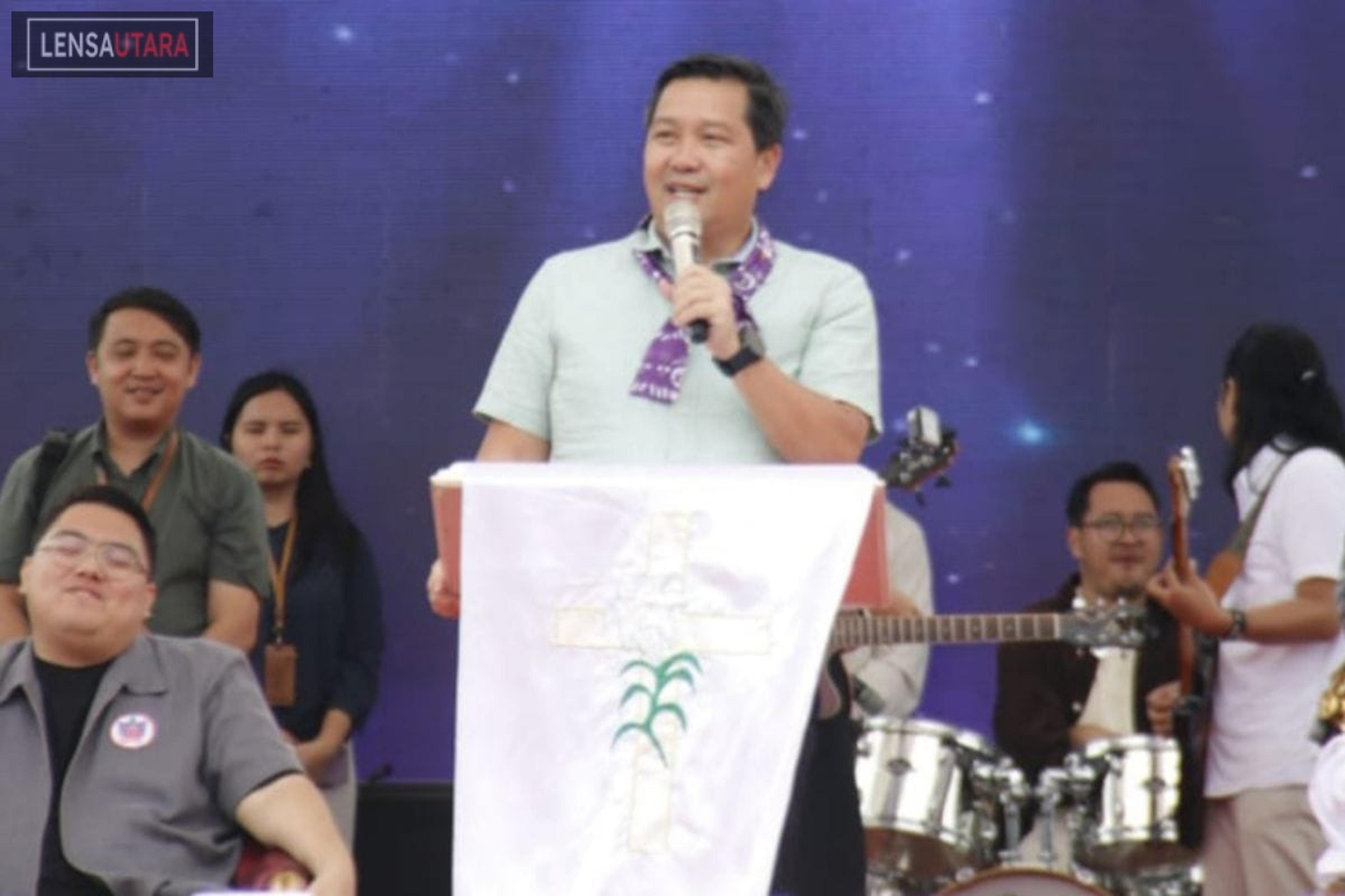 Ini Pesan Wagub Steven dan Penatua Rio di Selebrasi Paskah Pemuda GMIM 2024
