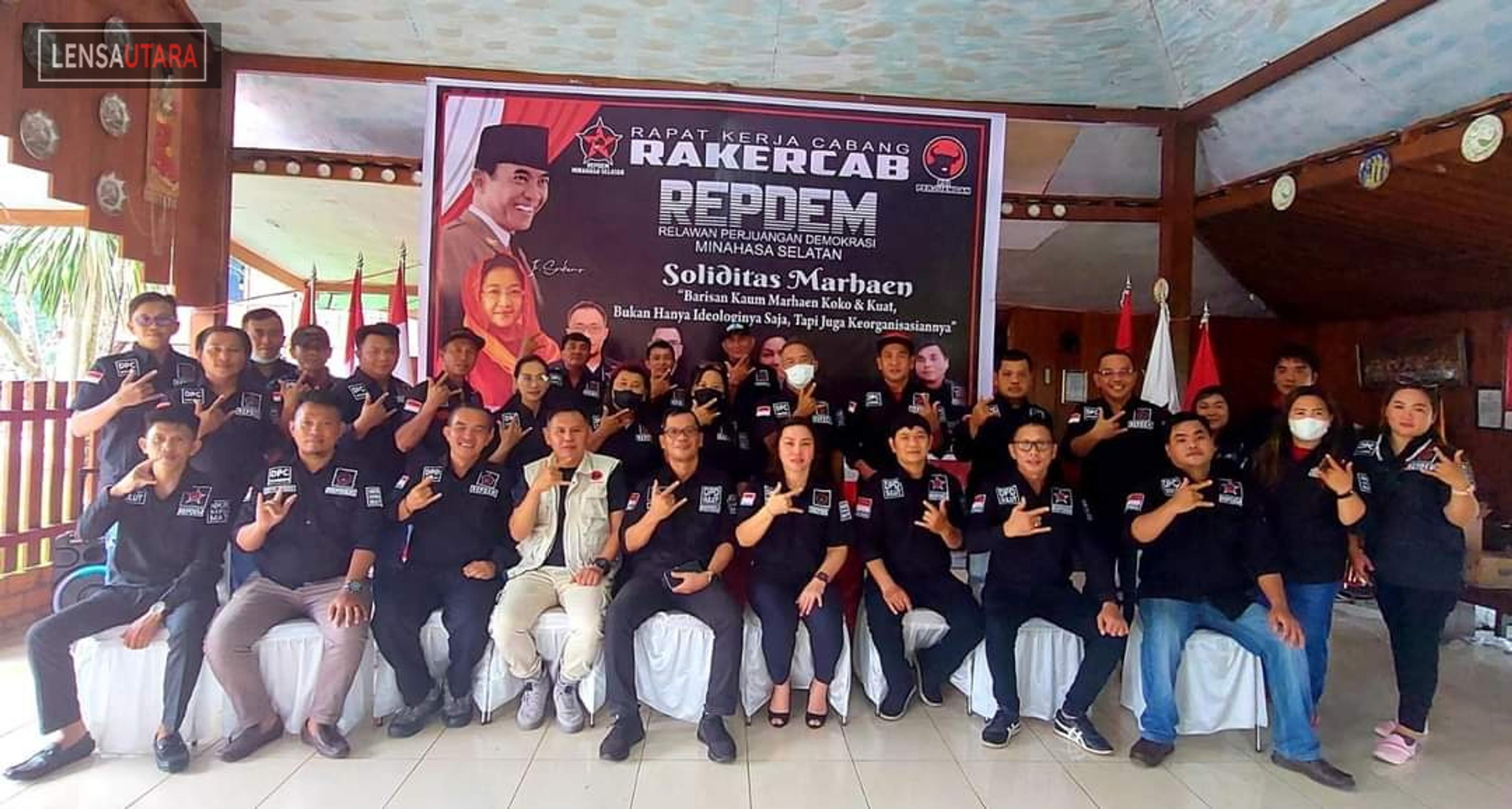 Repdem Minsel Harus di Garda Depan Advokasi Persoalan Kerakyatan