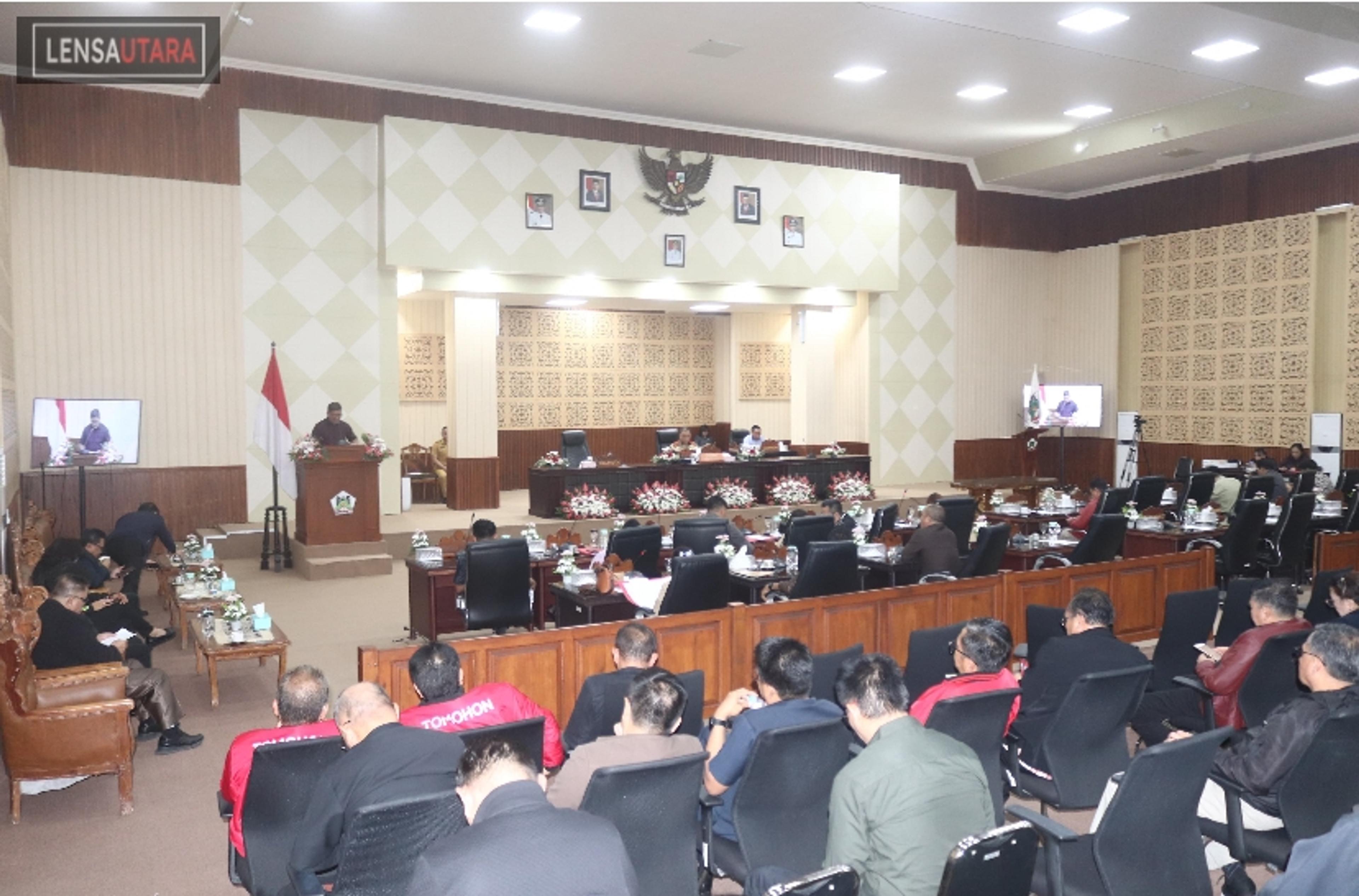 DPRD Tomohon Ketuk APBD-P Kota Tomohon 2024 Sebesar Rp 718,2 Miliar