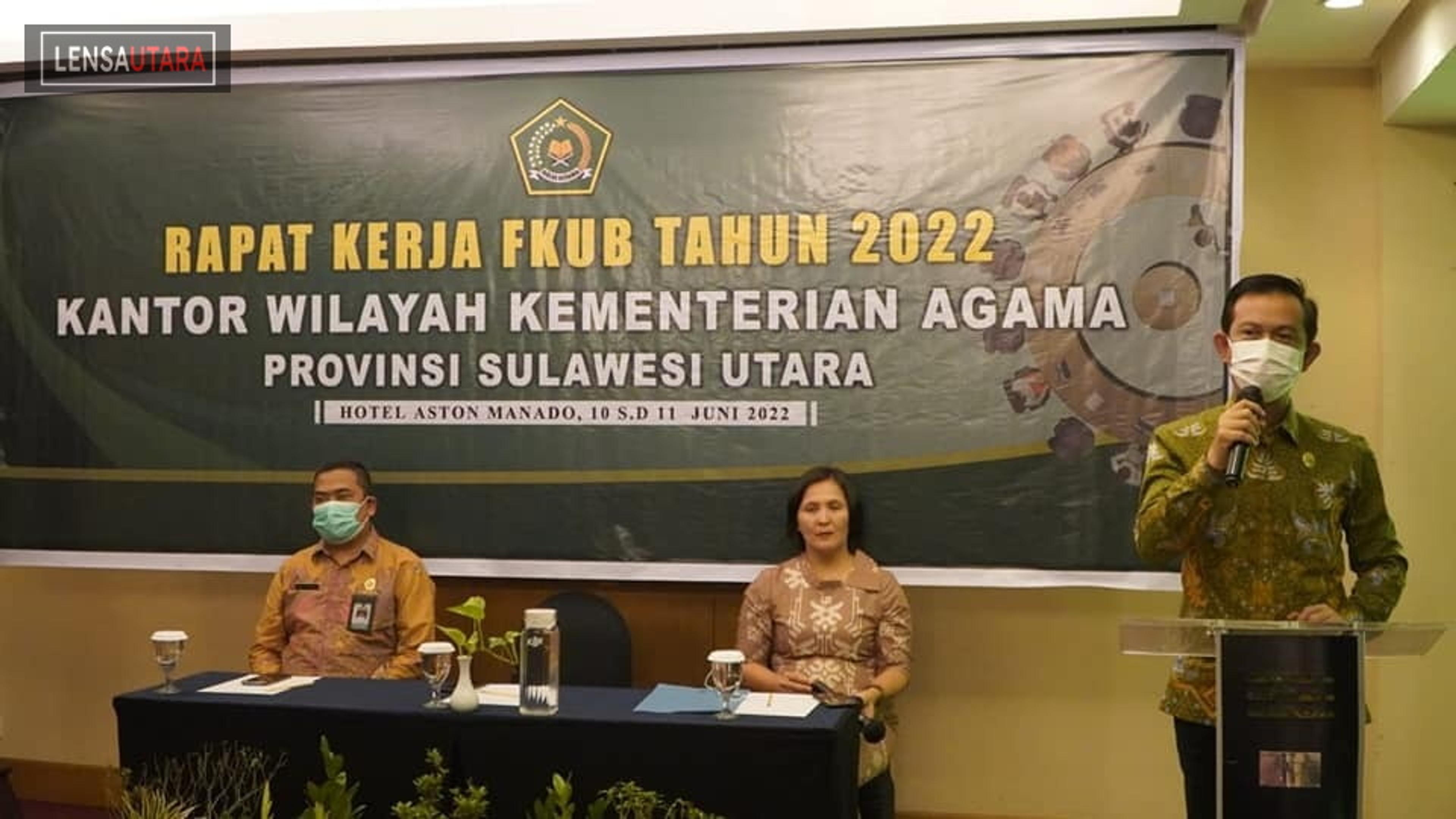 Kakanwil Kemenag Sulut: Pertahankan Tiga Indikator Kerukunan