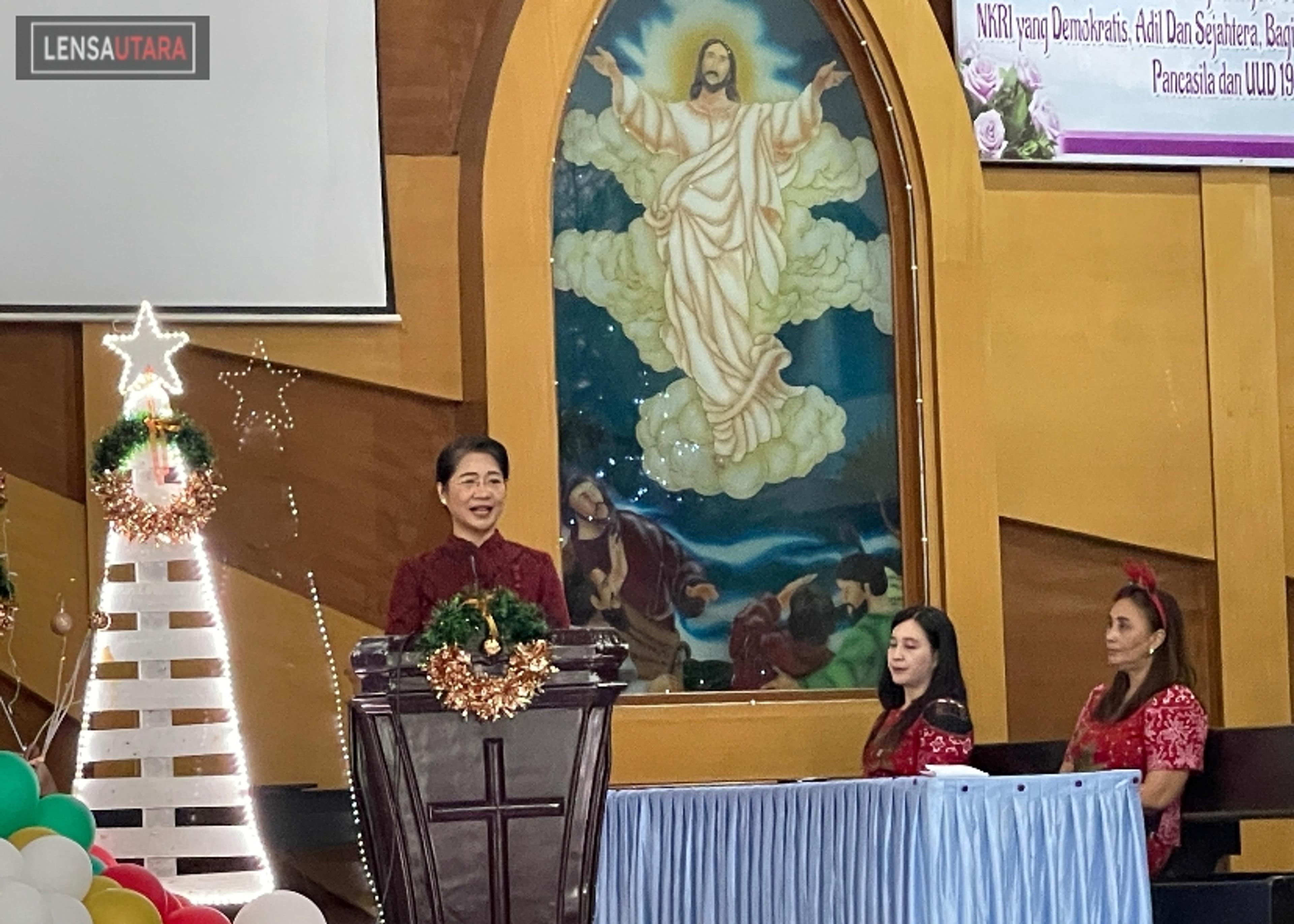 DWP Kota Tomohon Gelar Perayaan Natal Dirangkaikan Dengan HUT ke 25