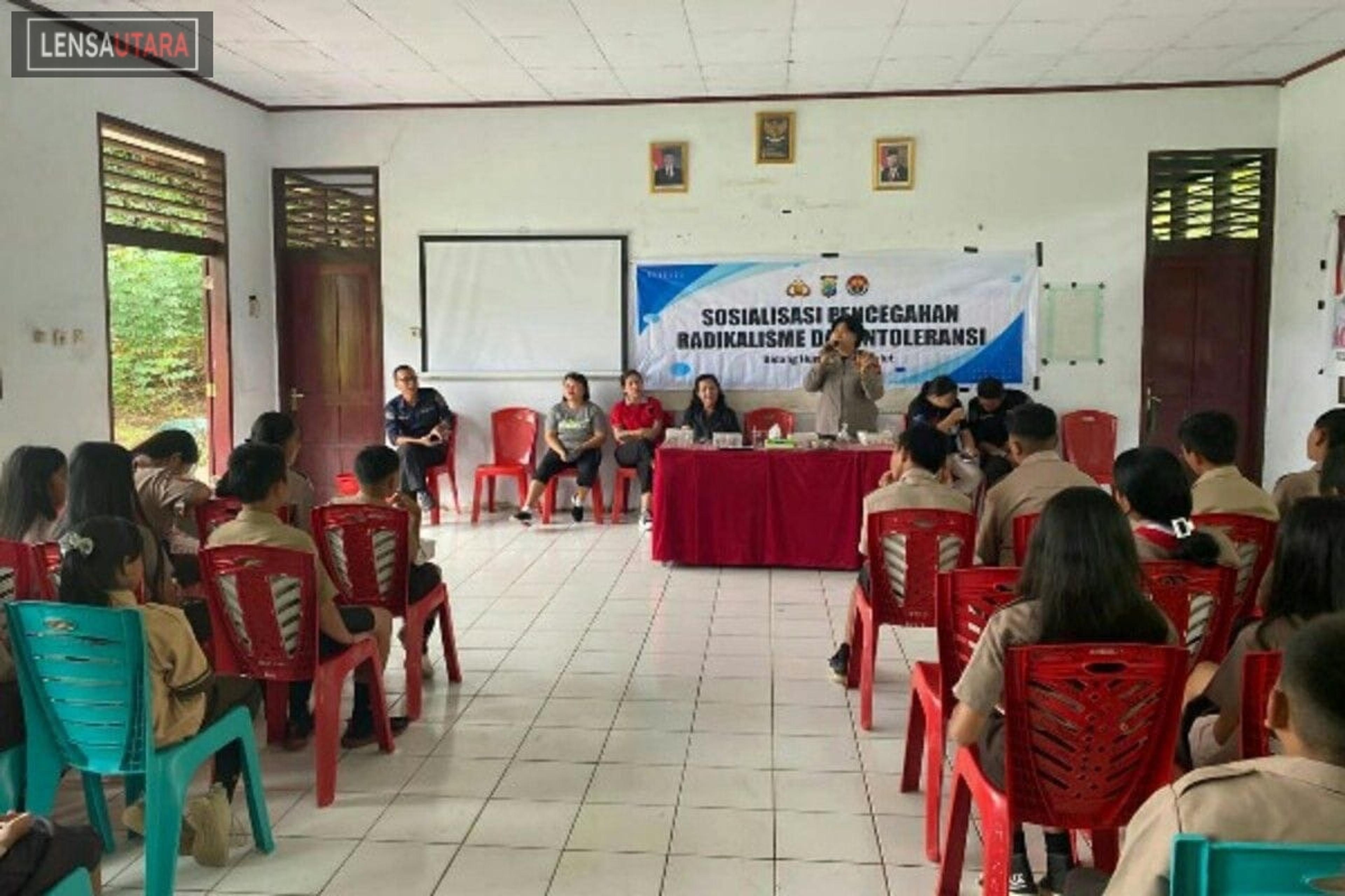 Bidhumas Polda Sulut Sosialisasi Pencegahan Radikalisme-intoleransi ke Pelajar