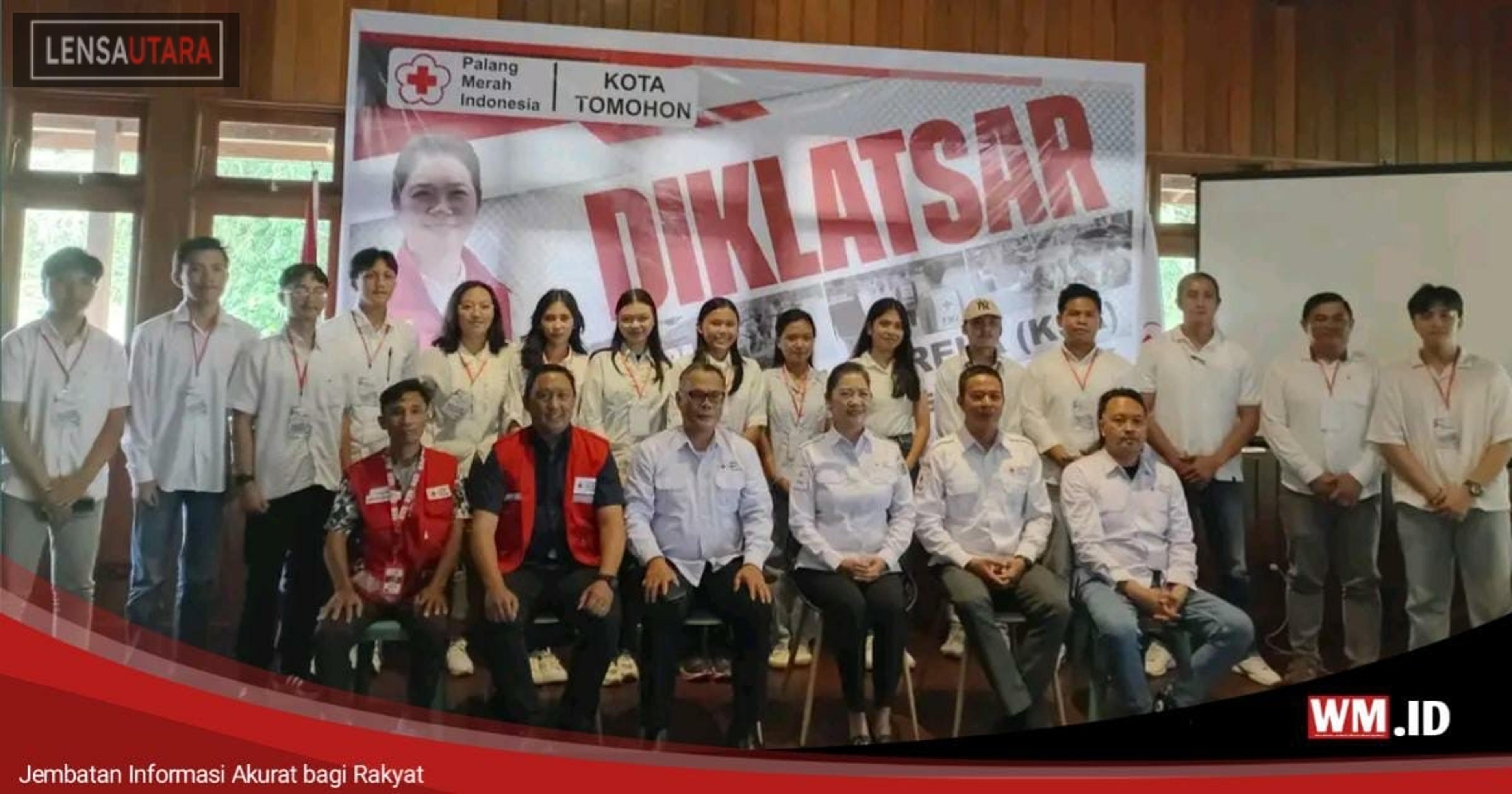 PMI Kota Tomohon Gelar Pendidikan dan Latihan Dasar Relawan