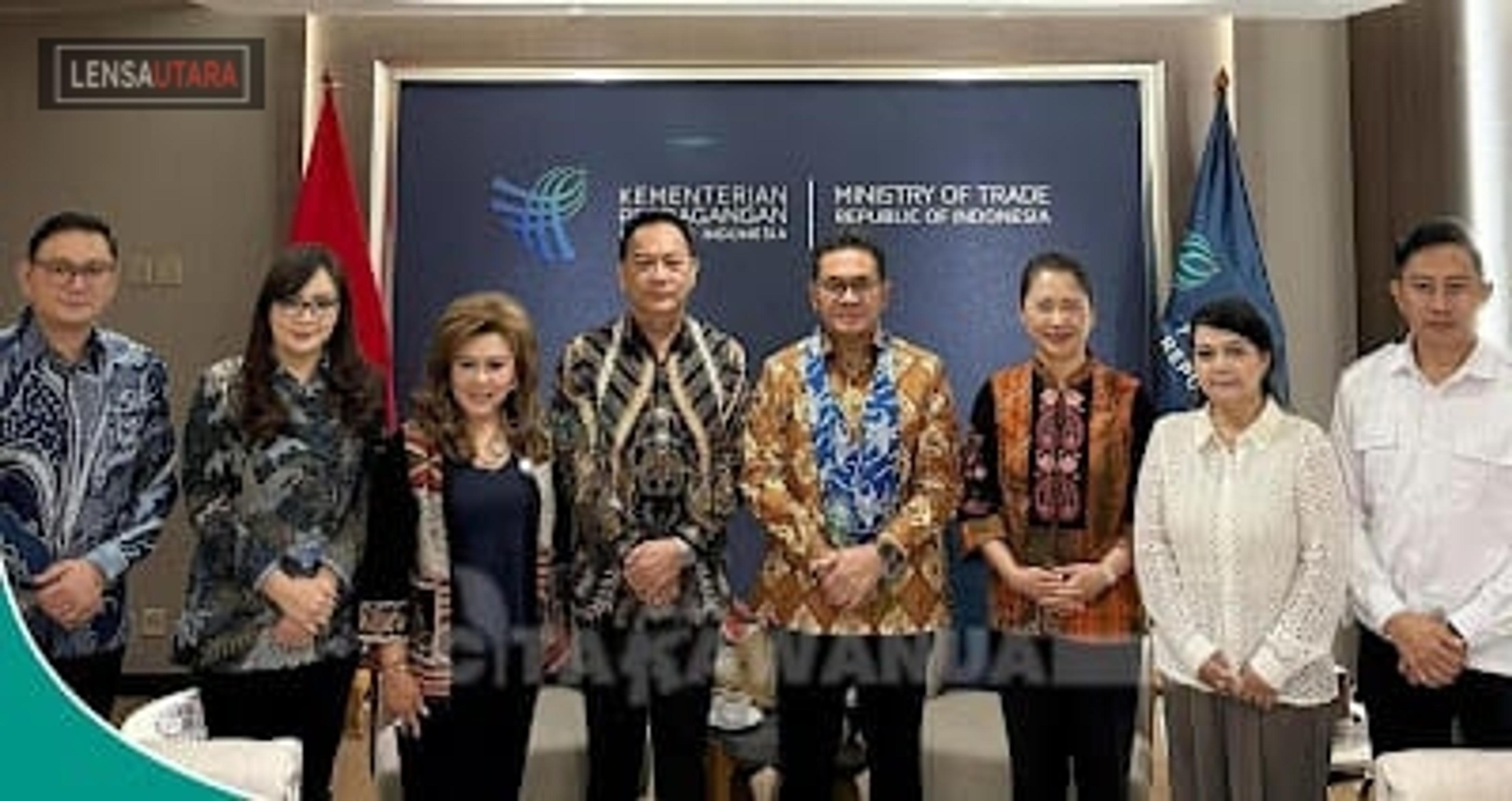 Temui Menteri Perdagangan, Walikota Tomohon Minta Dukungan Pelaksanaan TIFF