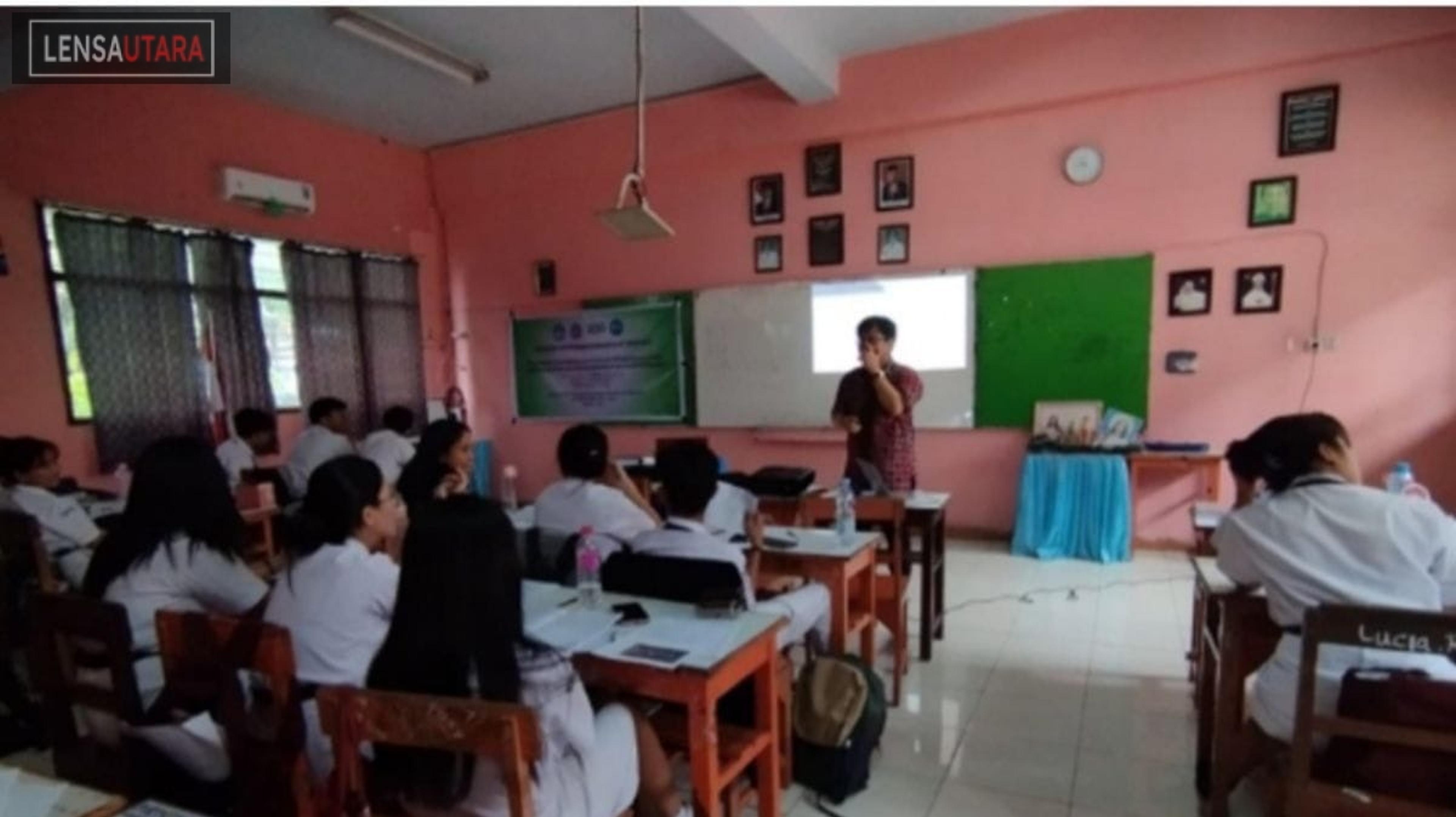 LPPM Unsrat Kampanye Perubahan Iklim dan Pemanasan Global ke Siswa SMA