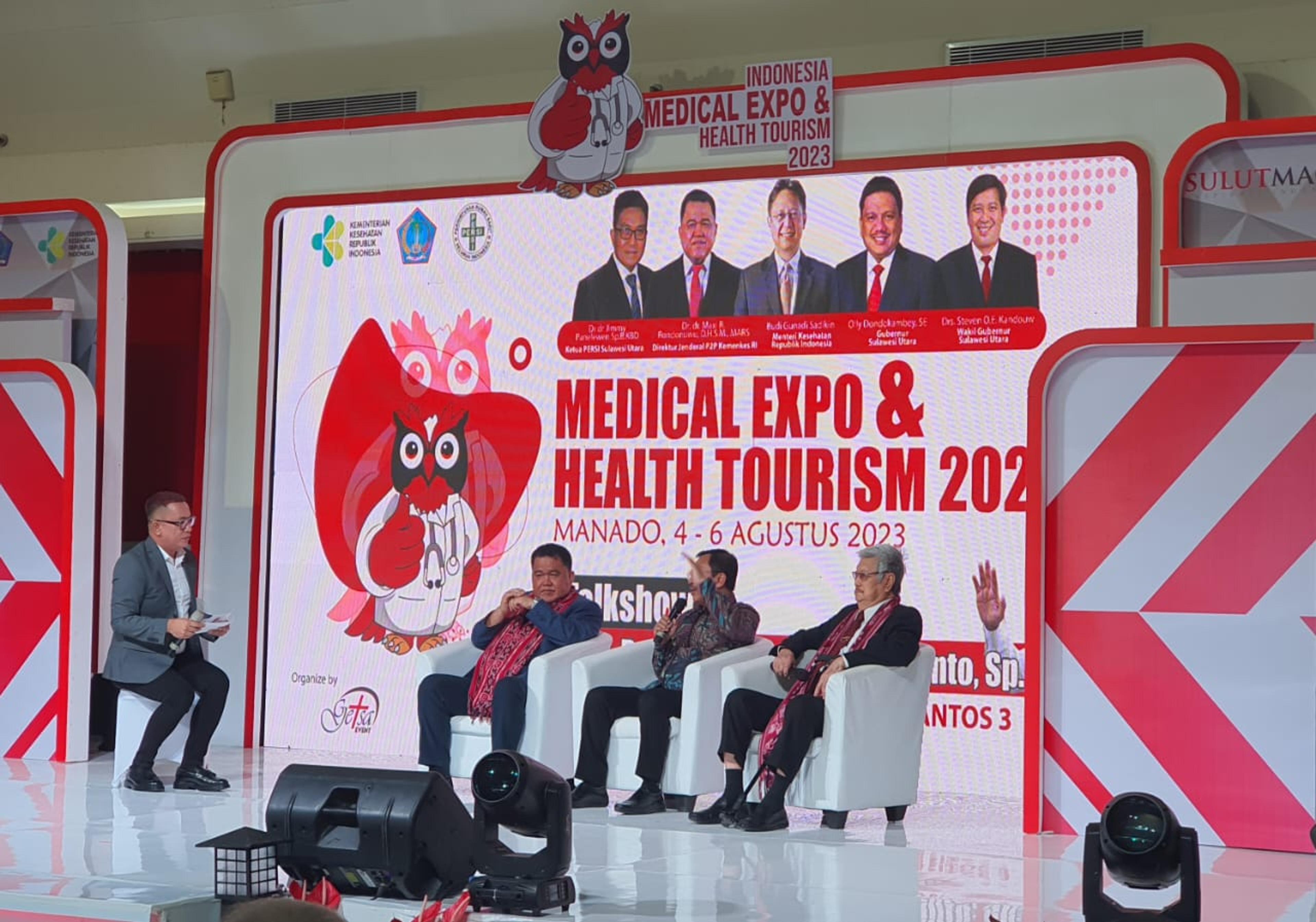 Dr Terawan Ikut Hadiri Acara Indonesia Medical Expo and Health Tourism 2023 di Mantos
