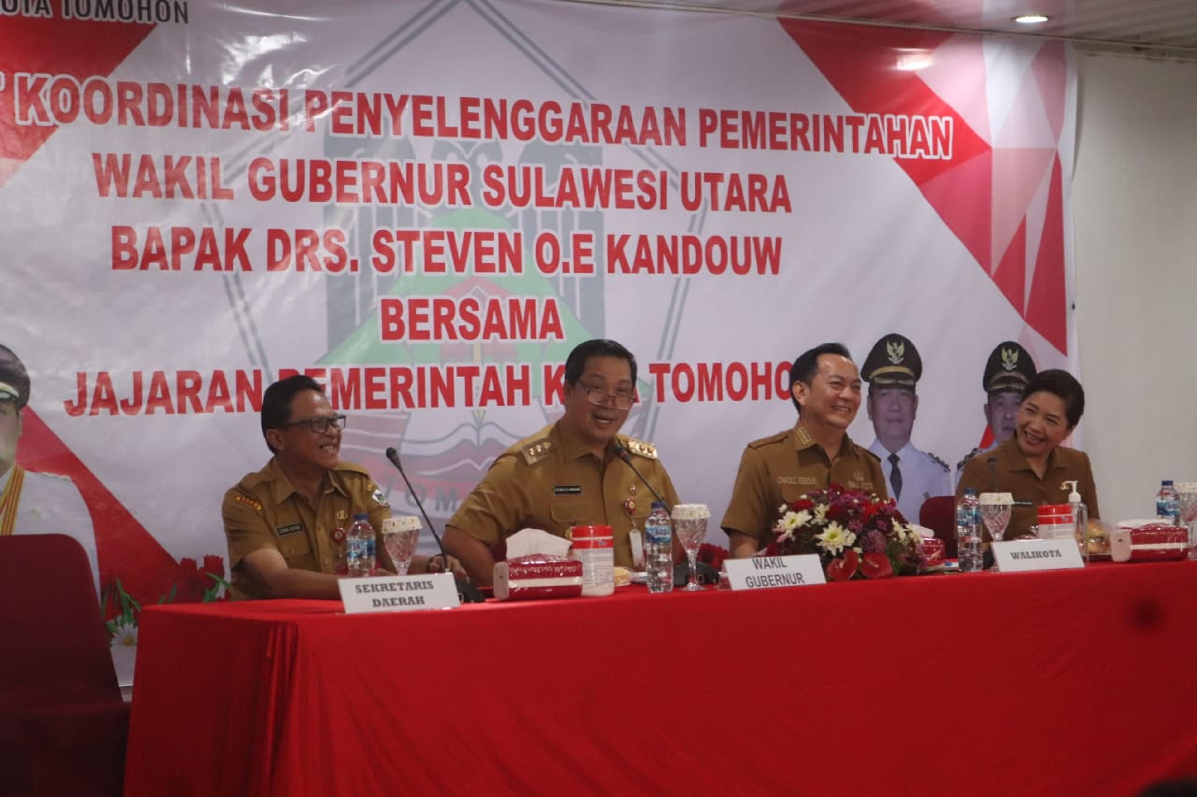 Wagub Kandow: Dari Indeks Pendidikan, Tomohon Nomor 1 di Sulawesi Utara