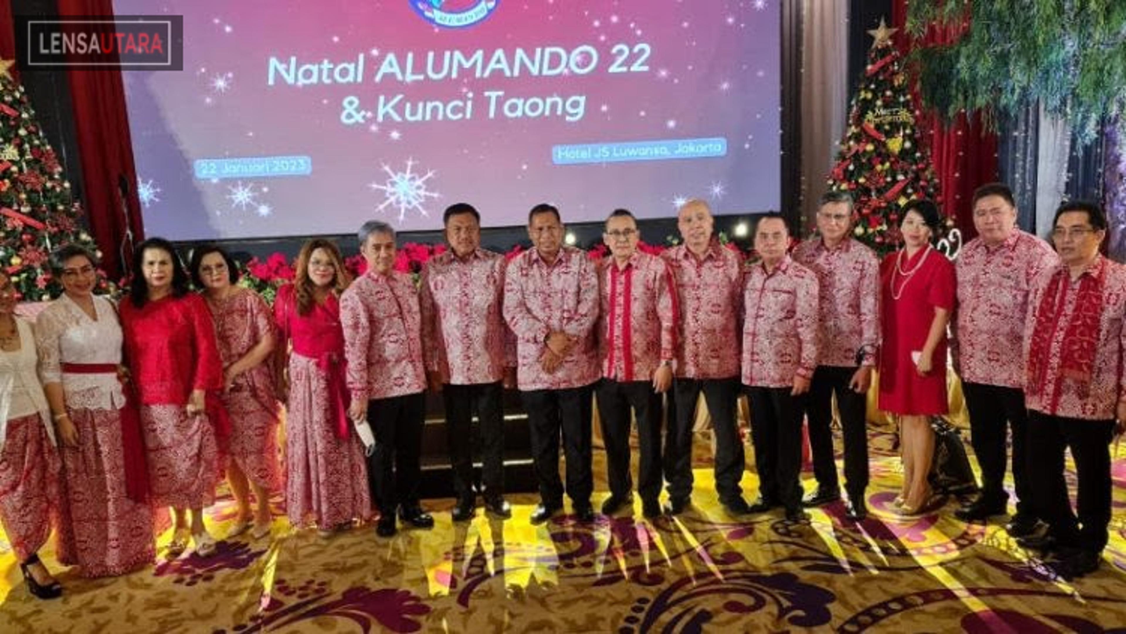 Natal dan Kunci Taon Alumando Jakarta Sukses dan Meriah