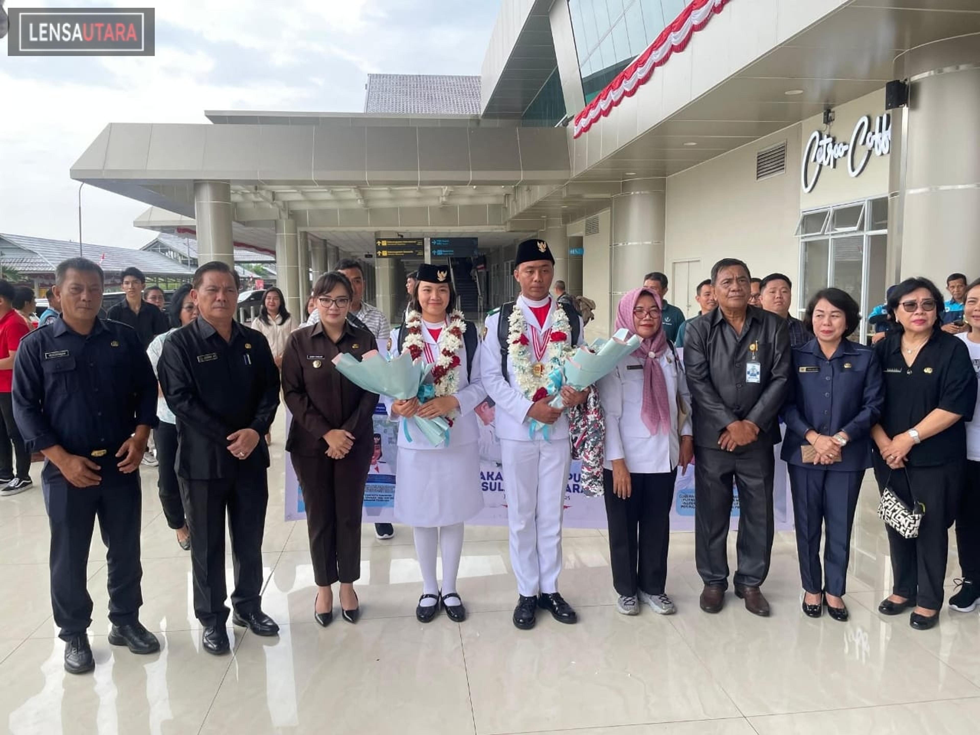 Bianca Lantang Pulang Disambut Hangat, Wawali Tomohon Terharu dan Bangga