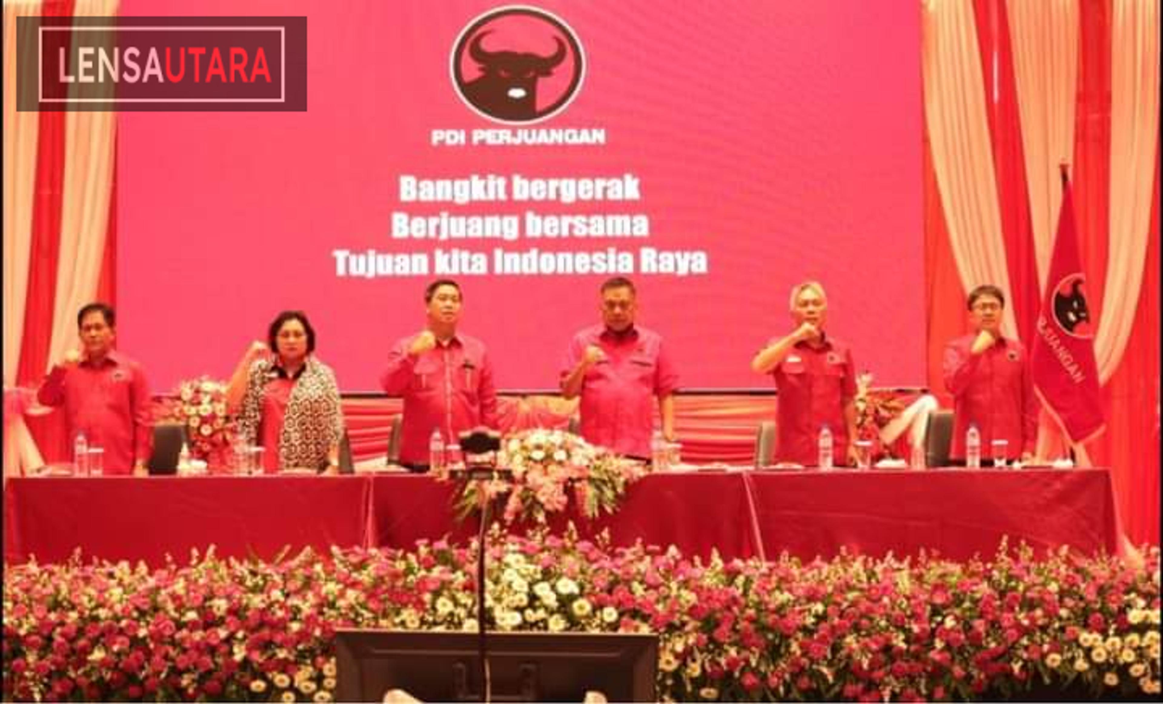 Konsolidasi dan Evaluasi, PDIP Sulut Gelar Rakerda