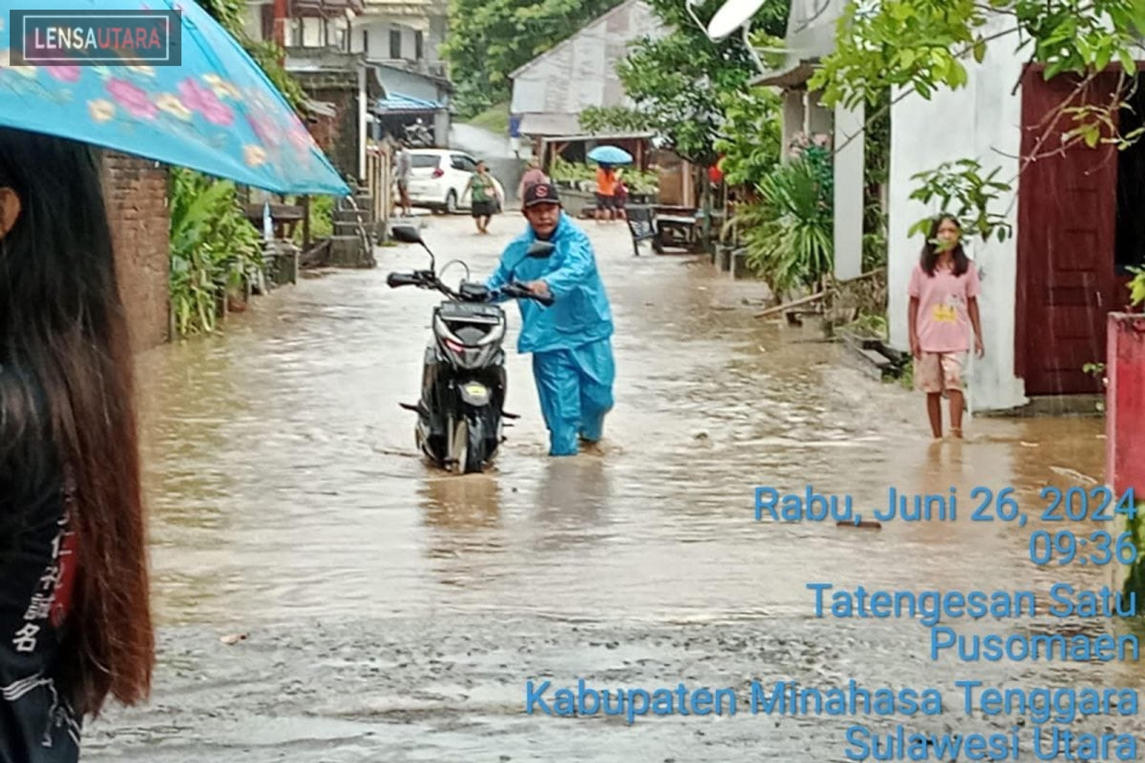 Tujuh Kecamatan di Minahasa Tenggara Terdampak Banjir