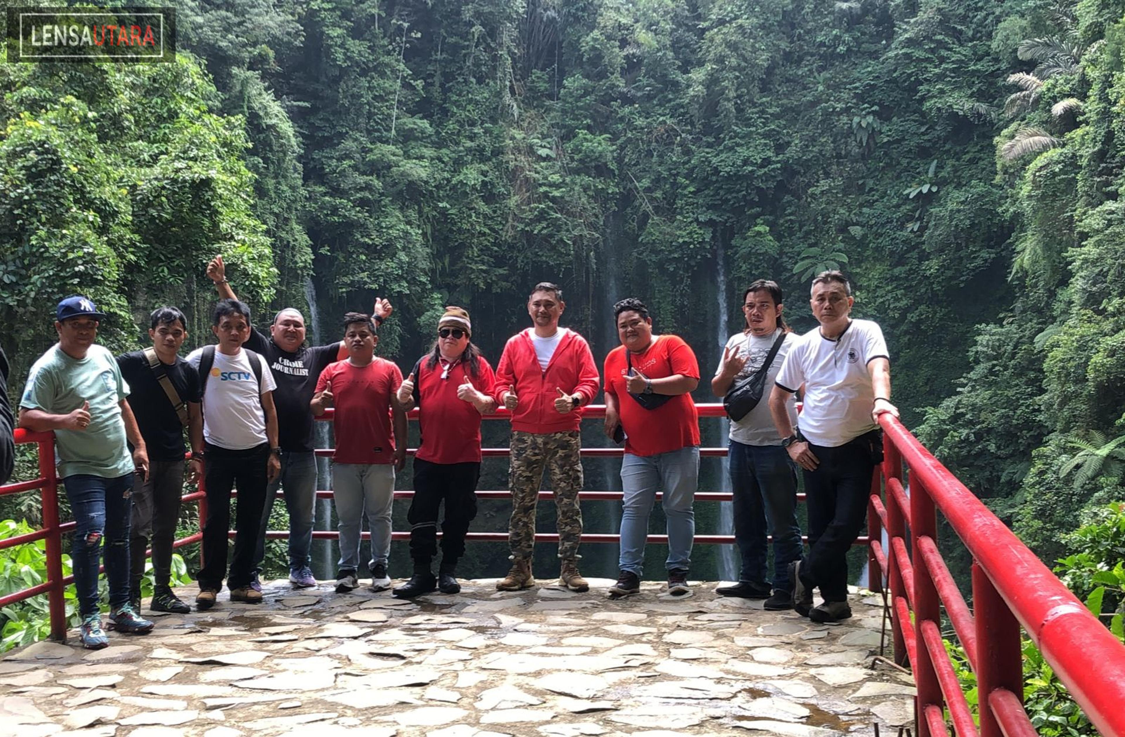 Dispar Tomohon Kunjungi Tekaan Telu Bersama Media