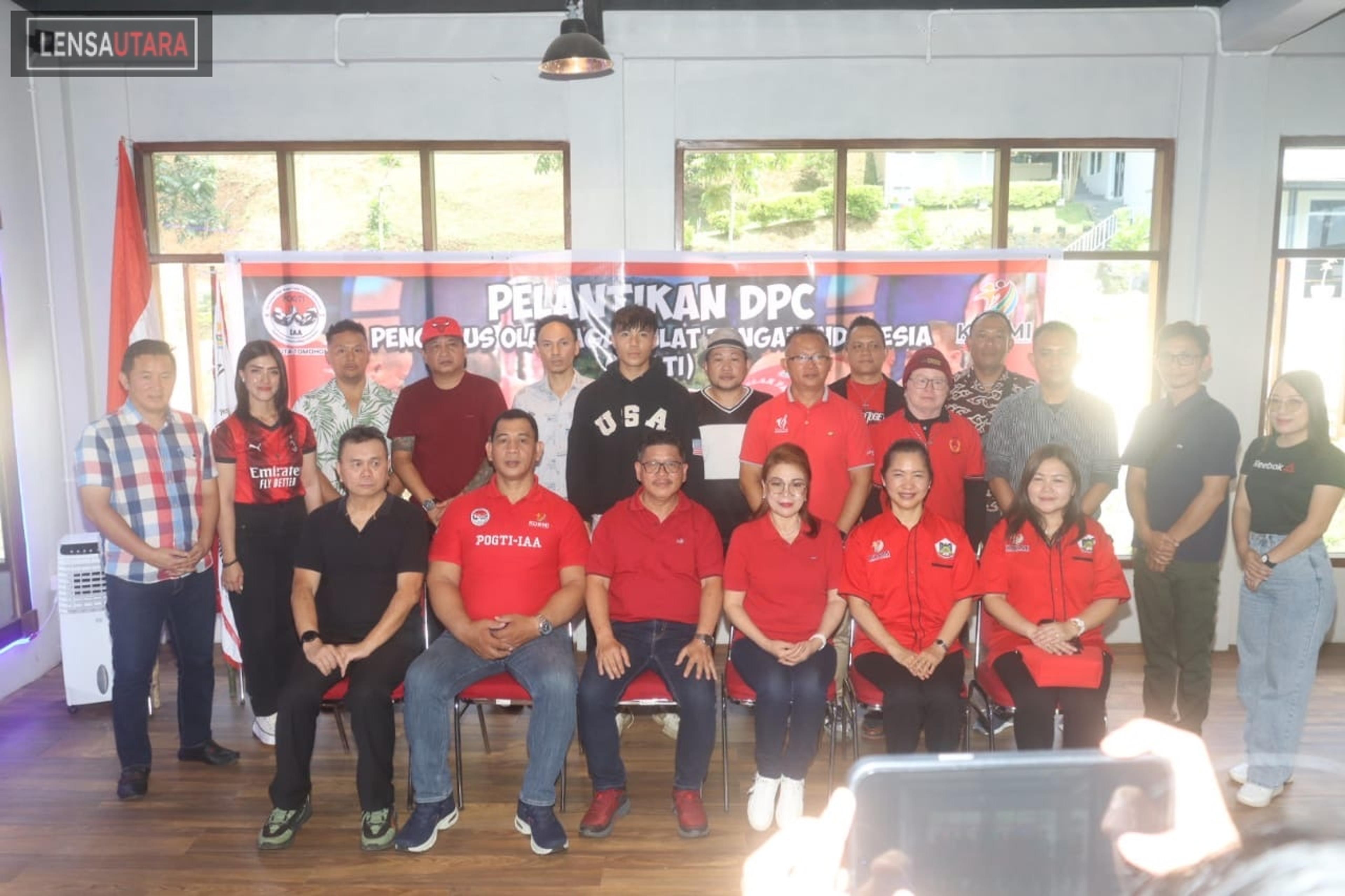 Pjs Walikota Tomohon Hadiri Pelantikan Pengurus POGTI-IAA