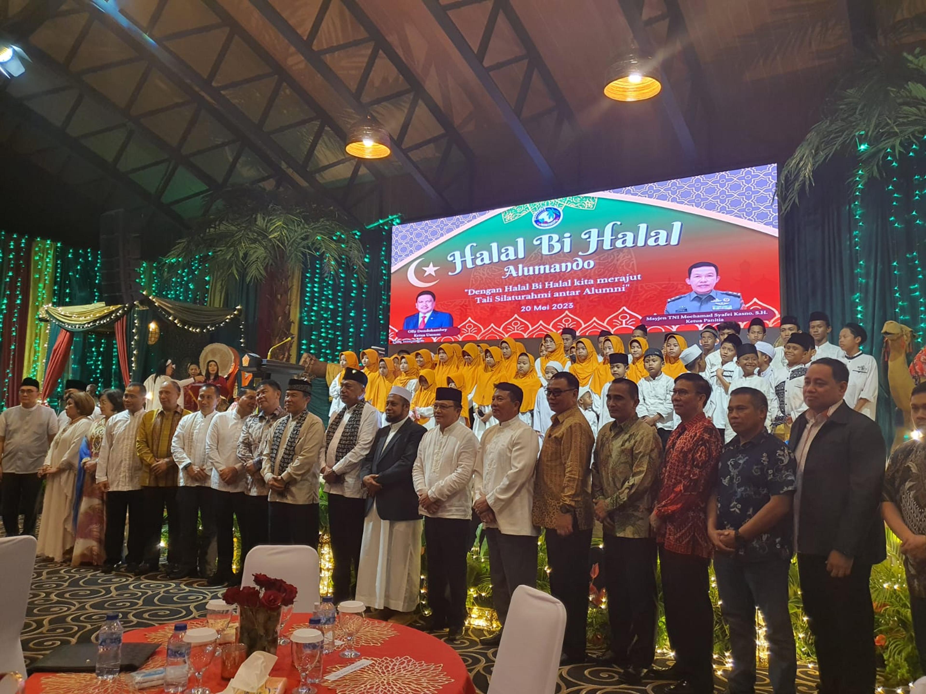 ALUMANDO Jakarta Gelar Halal Bihalal, Olly: Silaturahmi itu Penting bagi Orang Manado