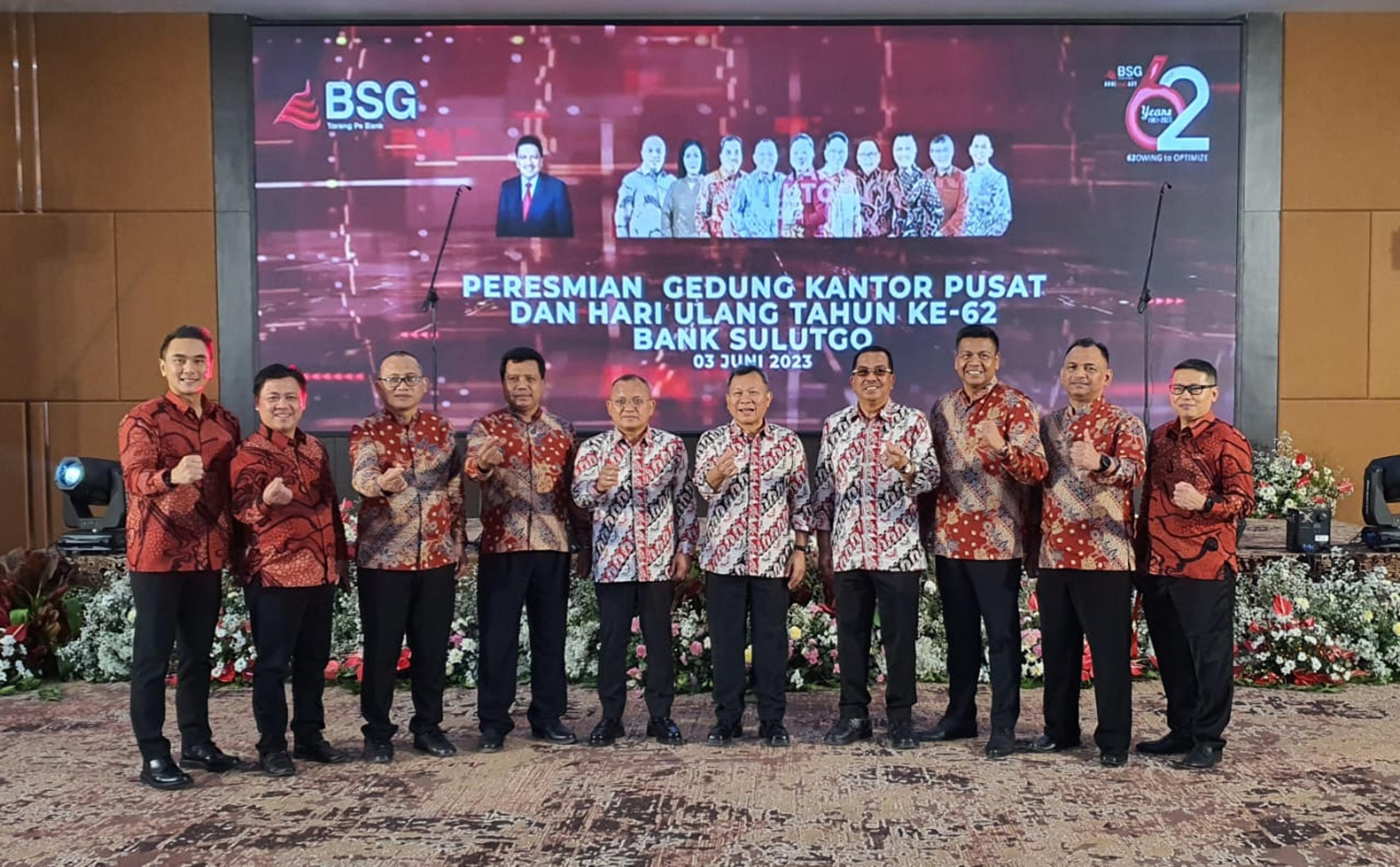 BSG Luncurkan QRIS dan Resmikan Kantor Pada HUT ke-62