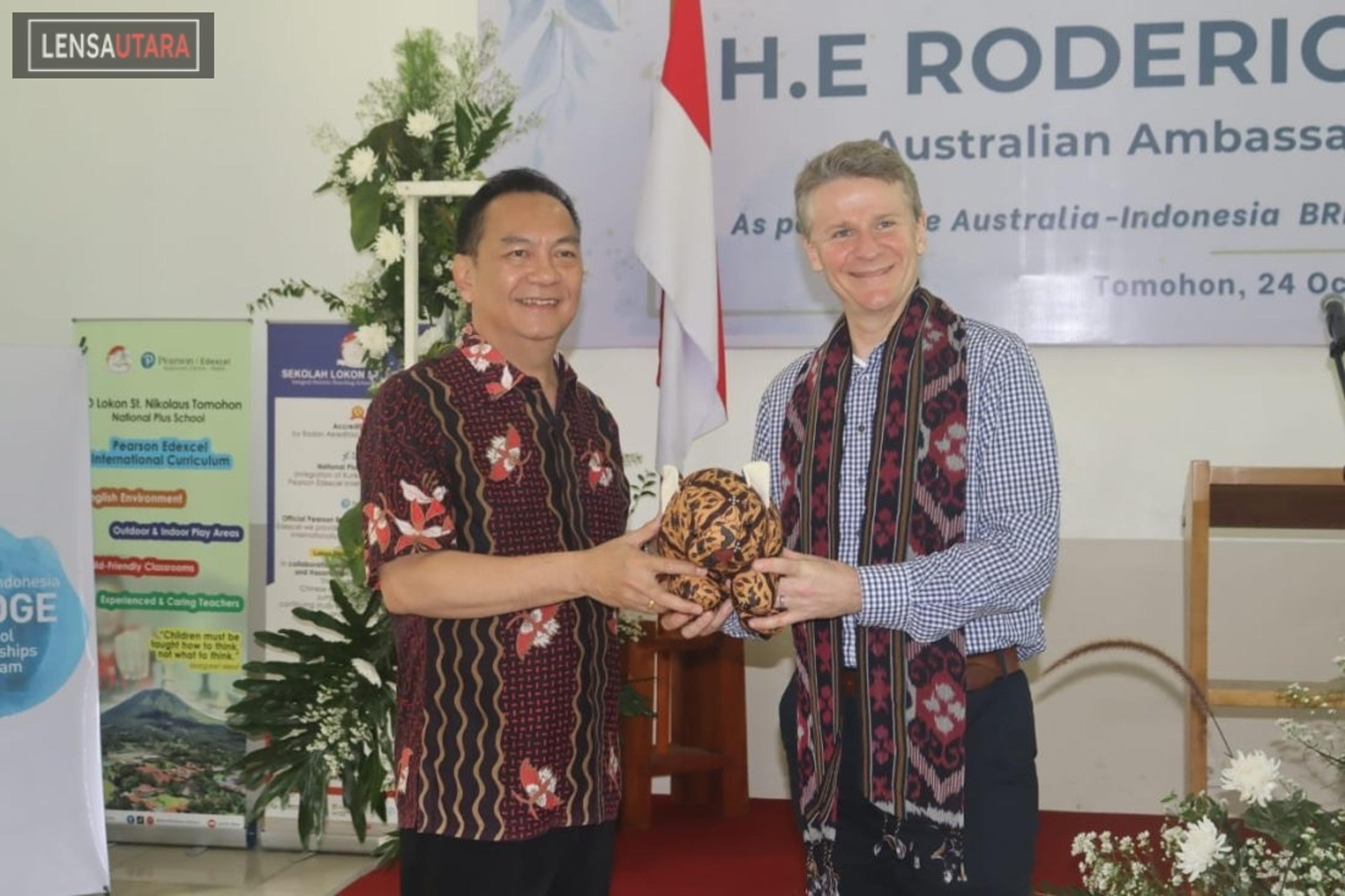 Berkunjung ke Tomohon, Dubes Australia: Kota Ini Indah dan Penuh Semangat Kebersamaan