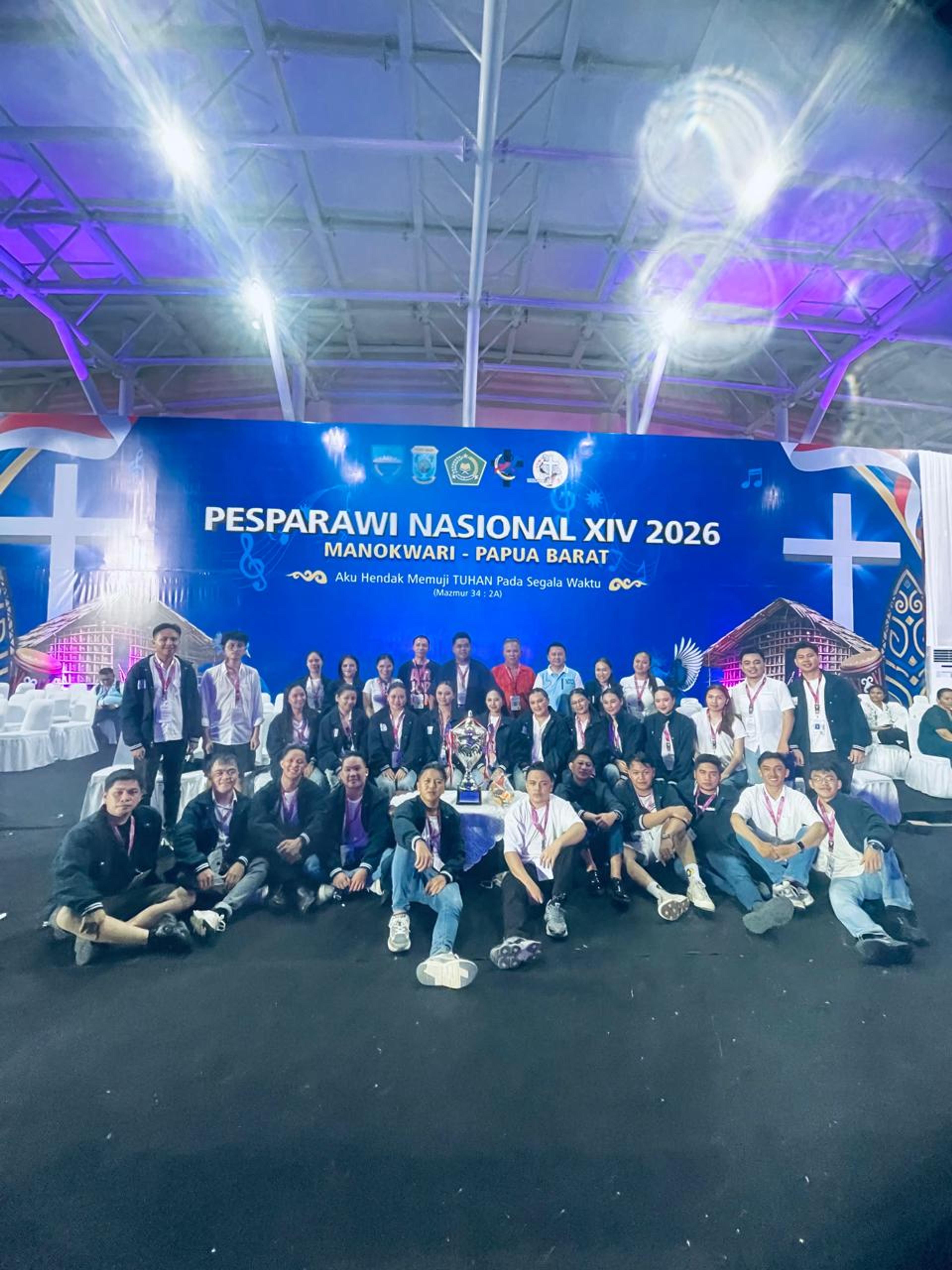 LPPD Tomohon Raih Juara I Pesparawi XIV di Manokwari