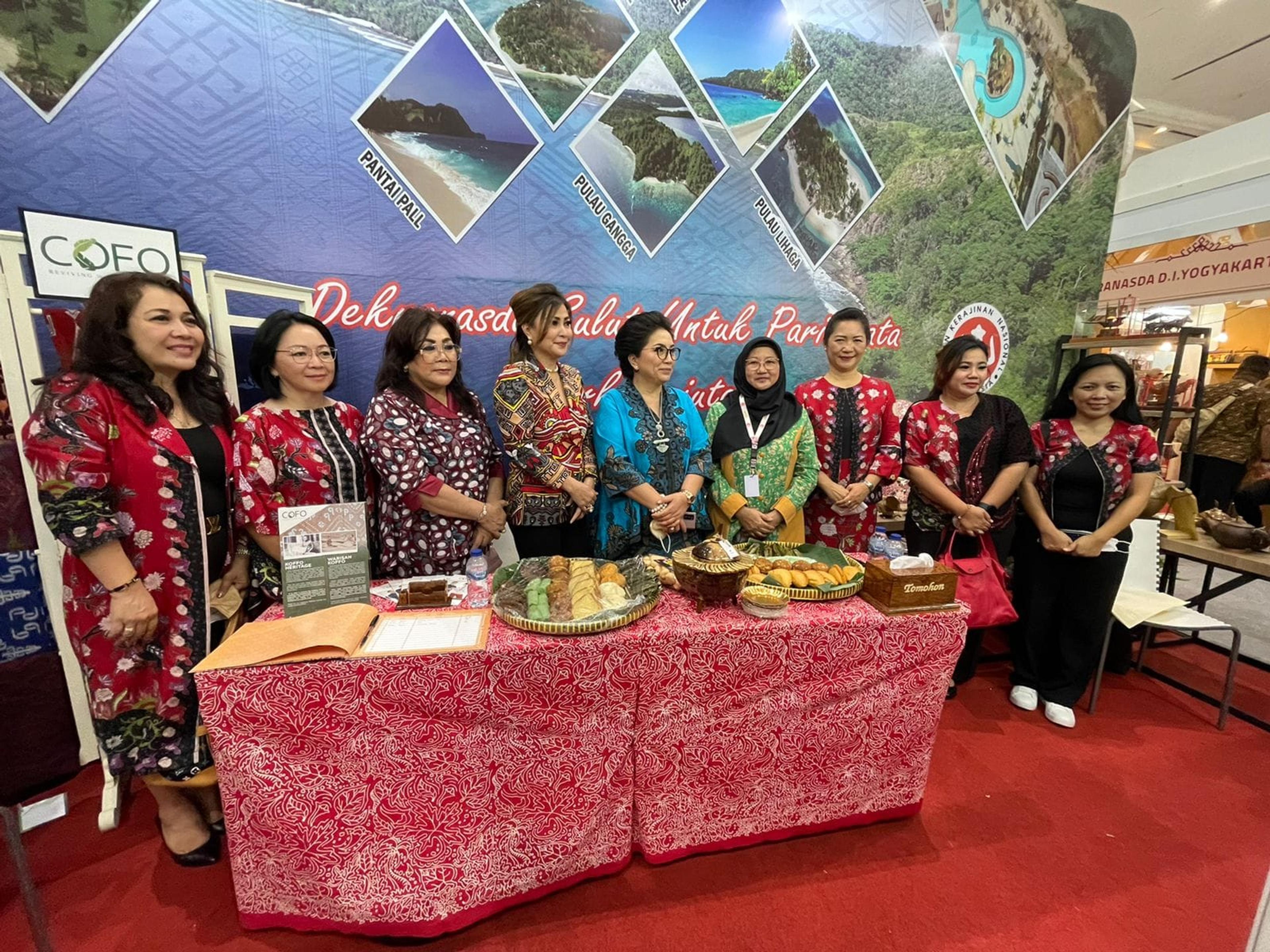Dekranasda dari Sulut Ikut Ramaikan Pameran Kerajinan Nusantara di Jakarta