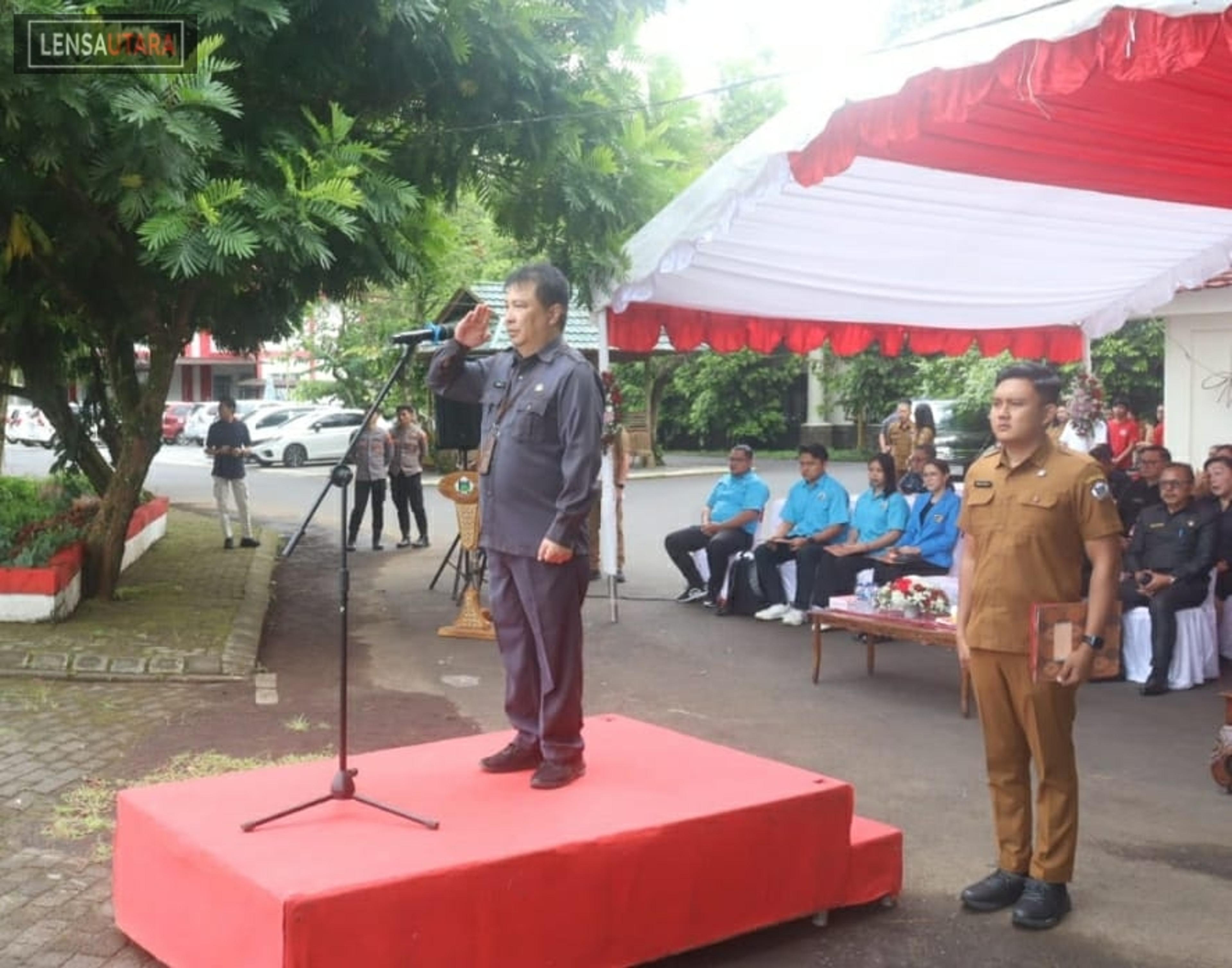 Pemkot Tomohon Gelar Upacara Memperingati Hari Sumpah Pemuda Ke- 97 Tahun 2025