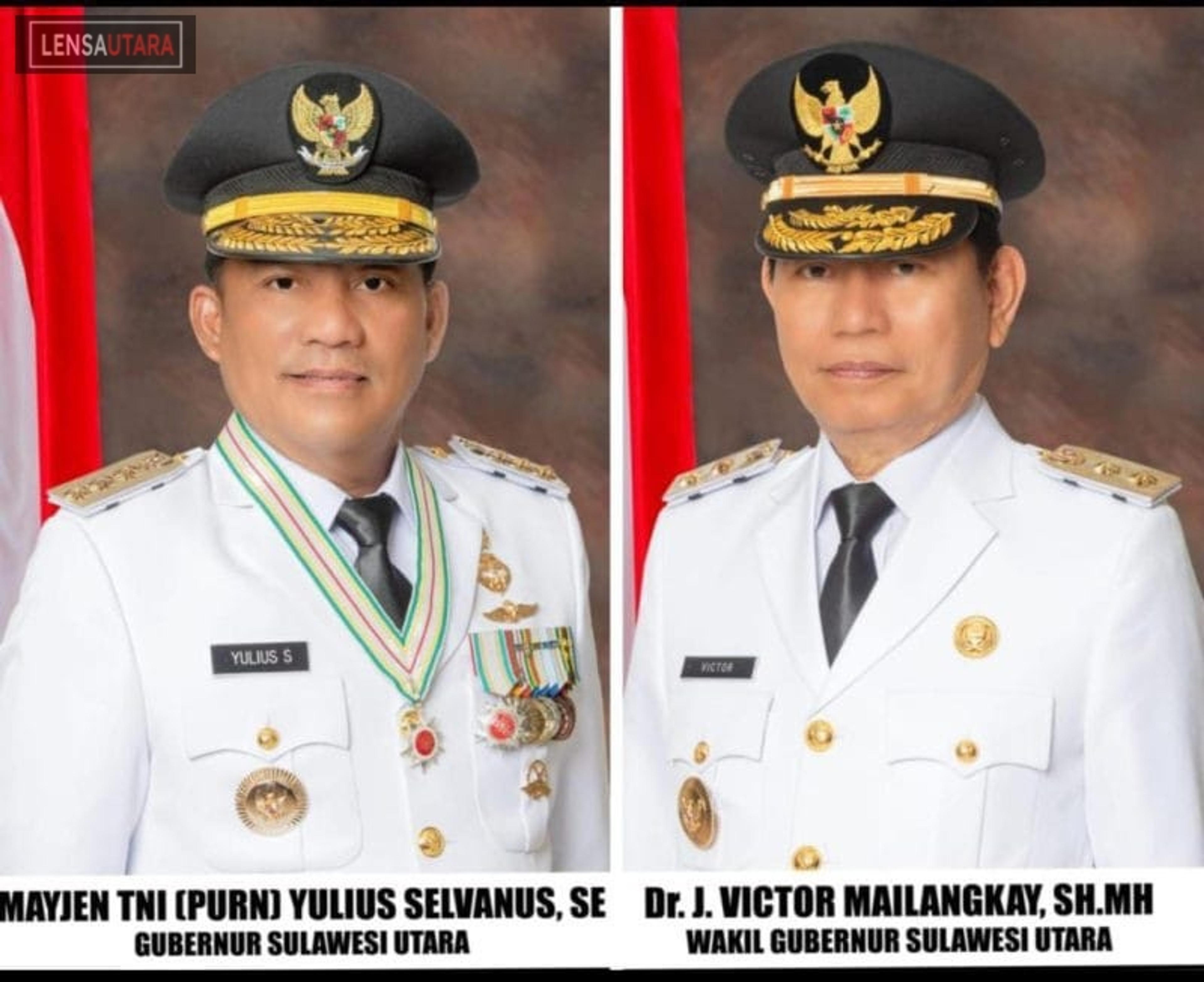 Yulius Selvanus dan Victor Mailangkay Dilantik Presiden RI sebagai Gubernur dan Wakil Gubernur Sulut Periode 2025-2030