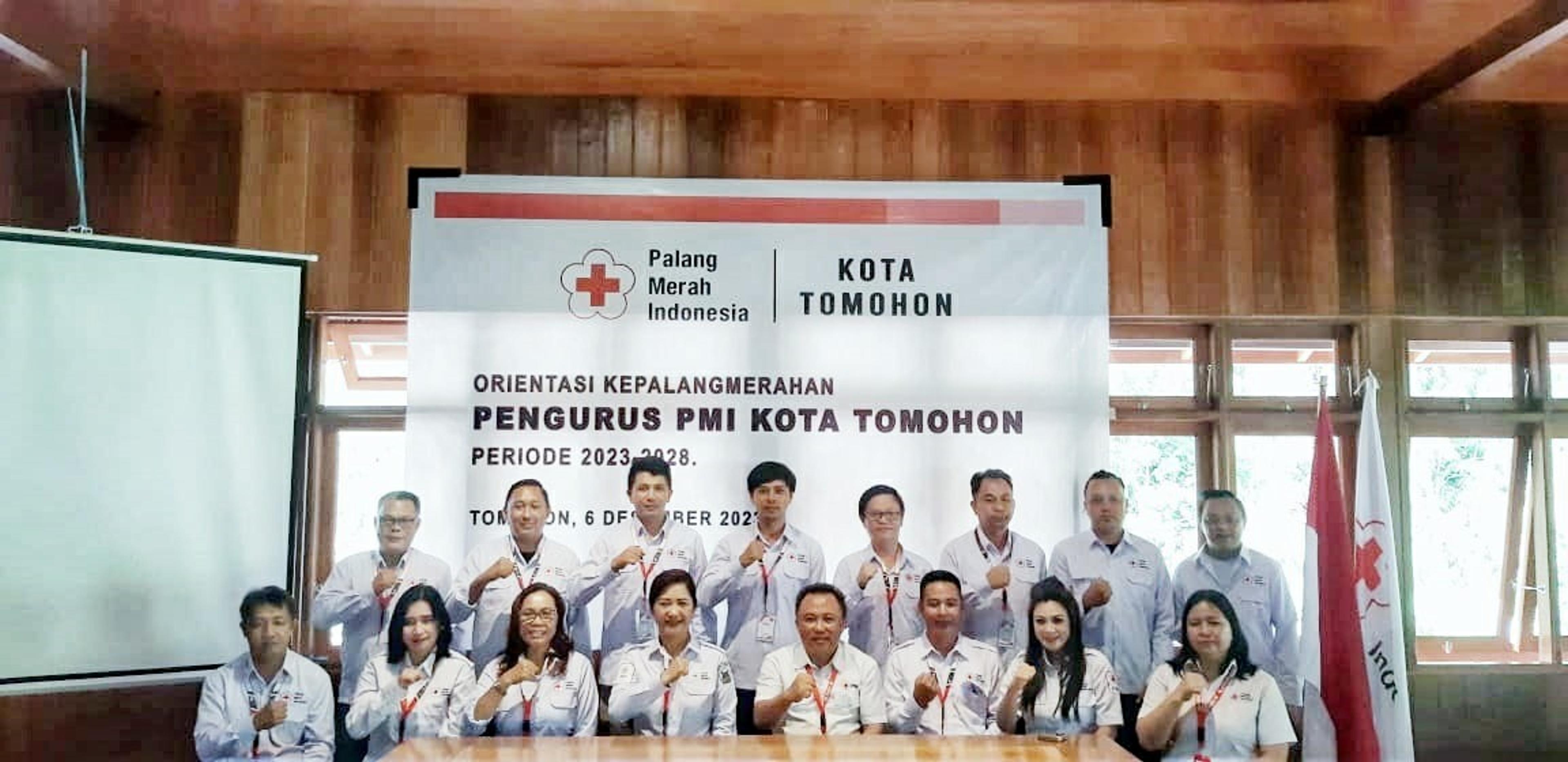 drg Jeand’arc Harap Kegiatan Orientasi Kepalangmerahan Bisa Memperkuat Organisasi PMI Tomohon