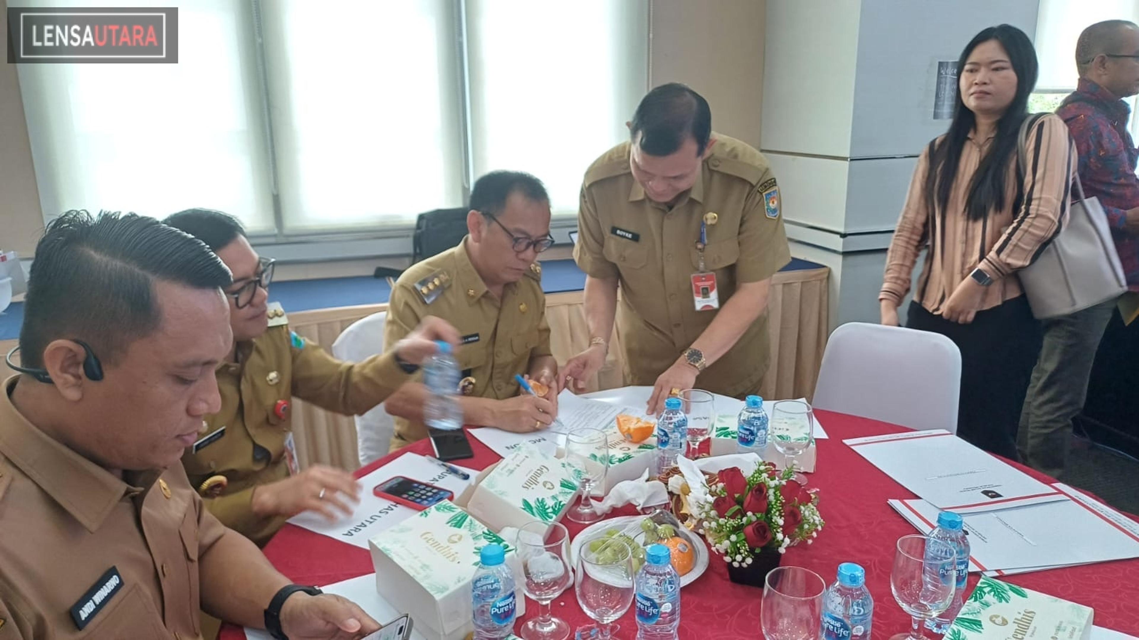 Walikota CS Hadiri Rapat Rekonsiliasi Dana Penyaluran Pilkada Serentak