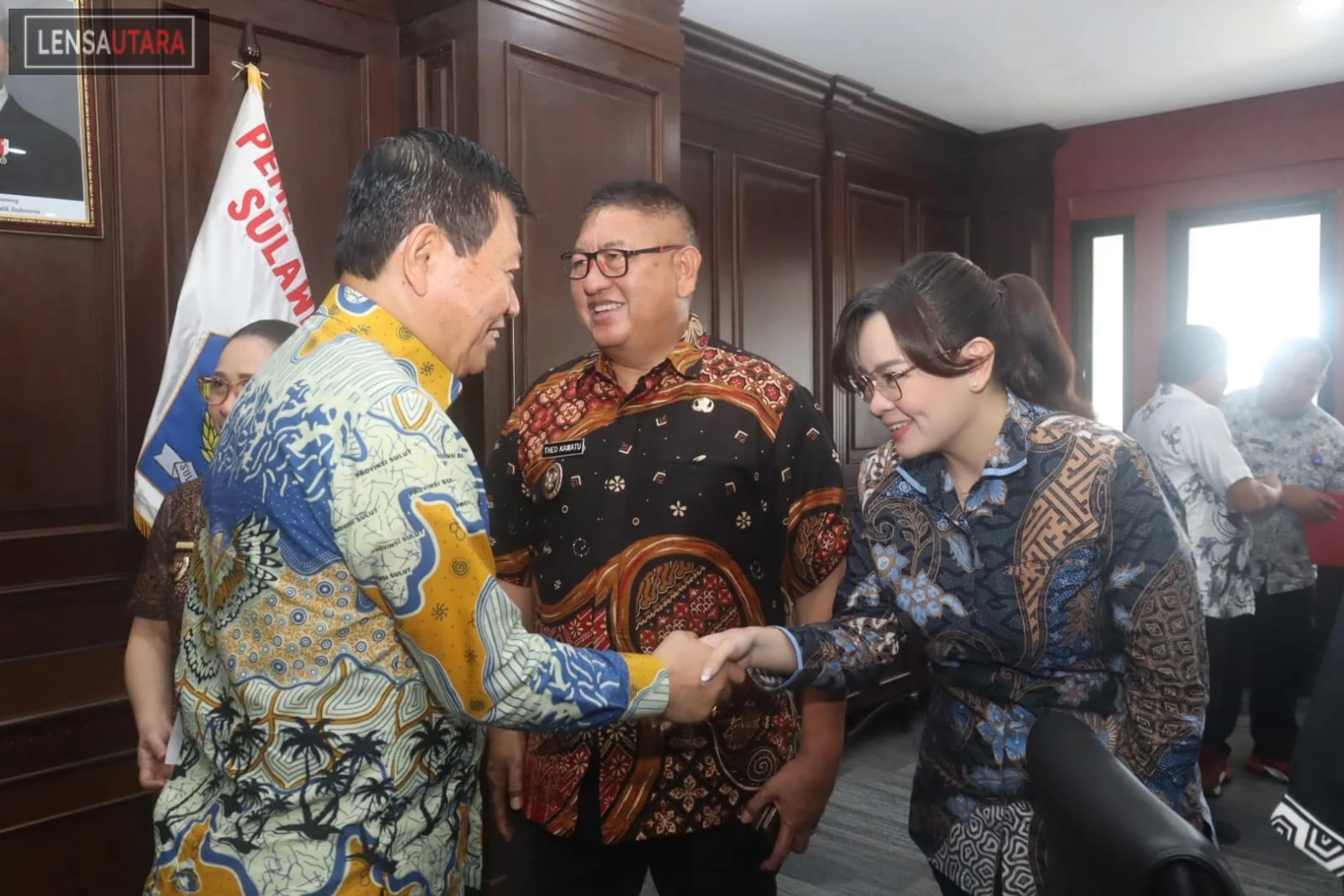 Wawali Tomohon Hadiri Rakor Percepatan Program Makan Bergizi Gratis di Sulut