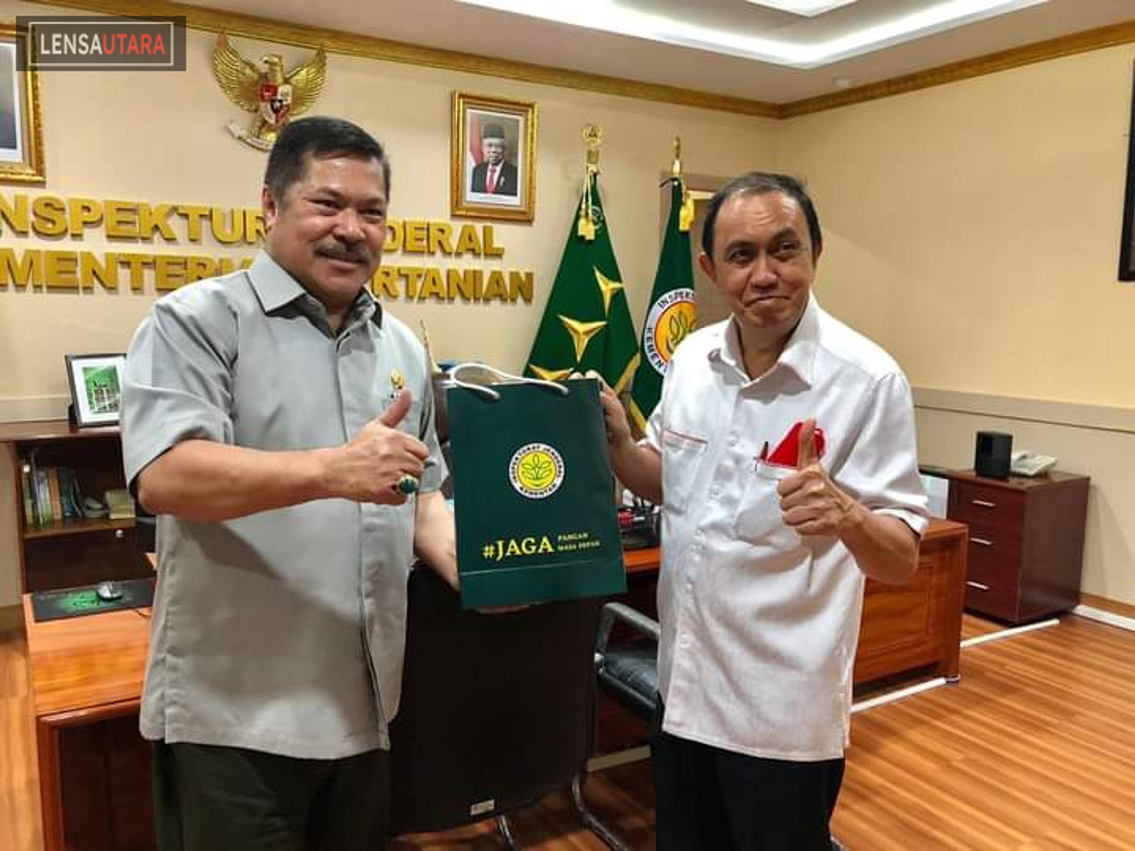 Untuk Jaga Stok Pangan, Bupati Minahasa Lobi Kementerian Pertanian