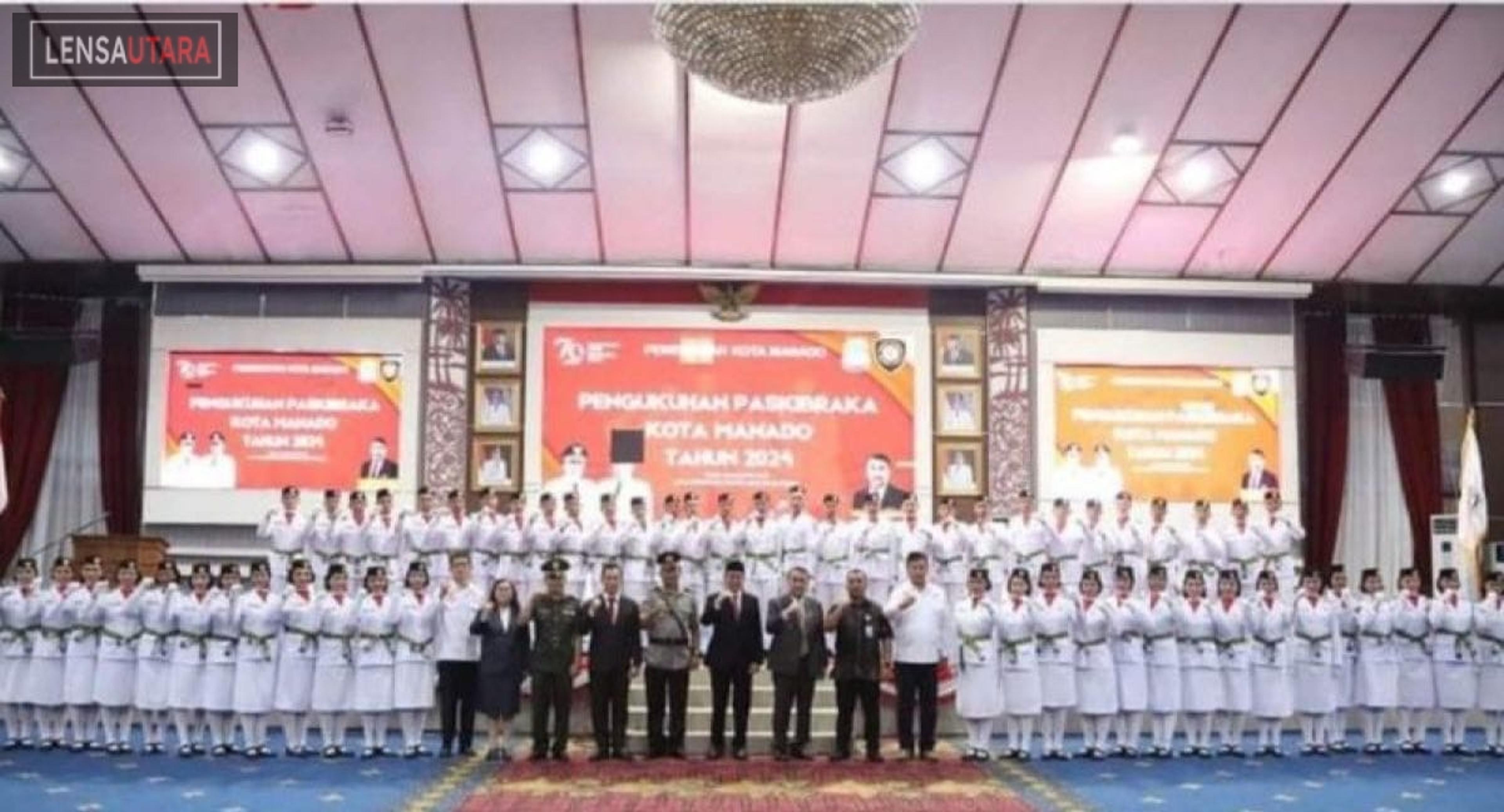 Pemkot Manado Lindungi Paskibraka Melalui Program BPJAMSOSTEK