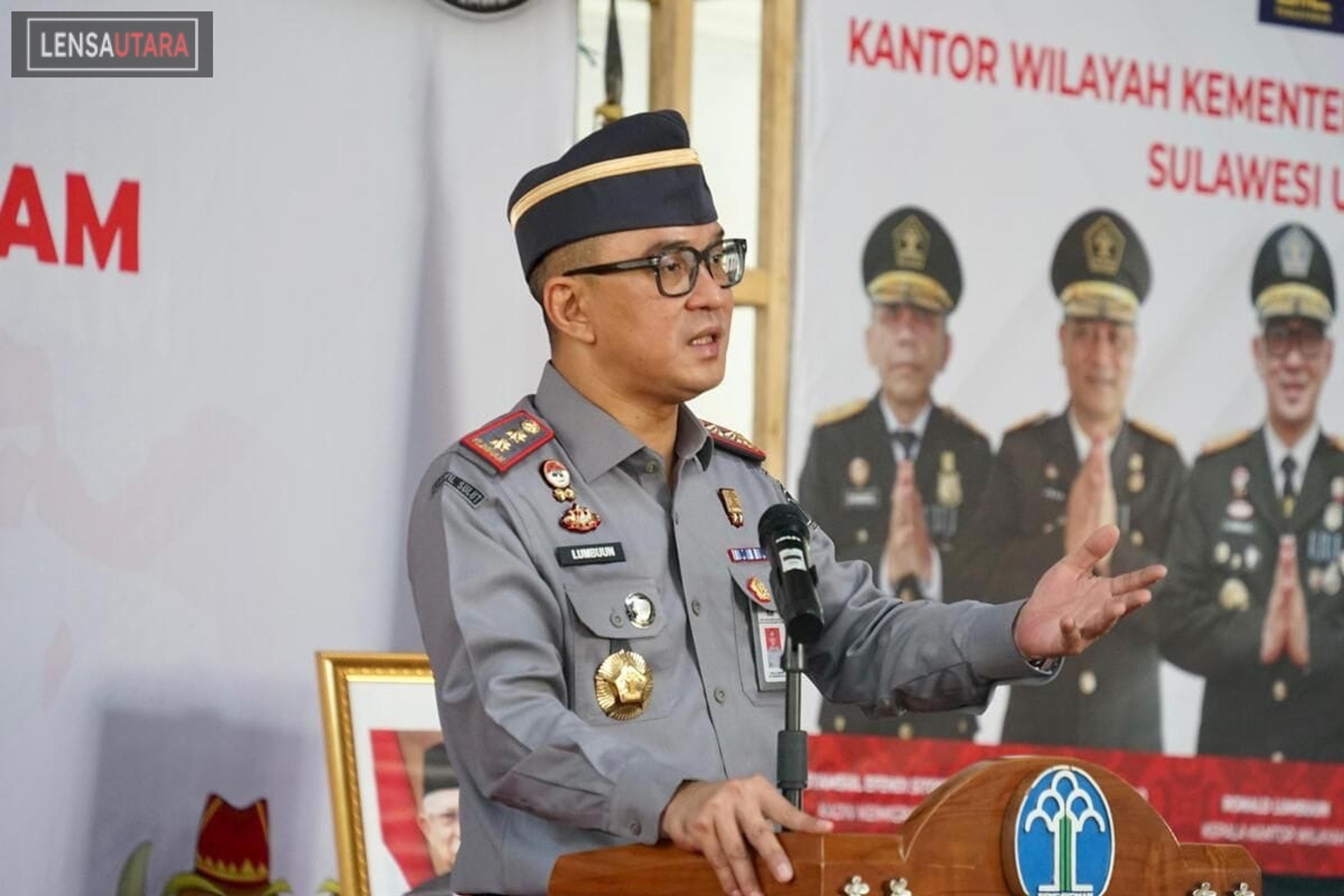 Lumbuun: ASN Kemenkumham Sulut Harus Miliki Pola Pikir Pelayan Masyarakat