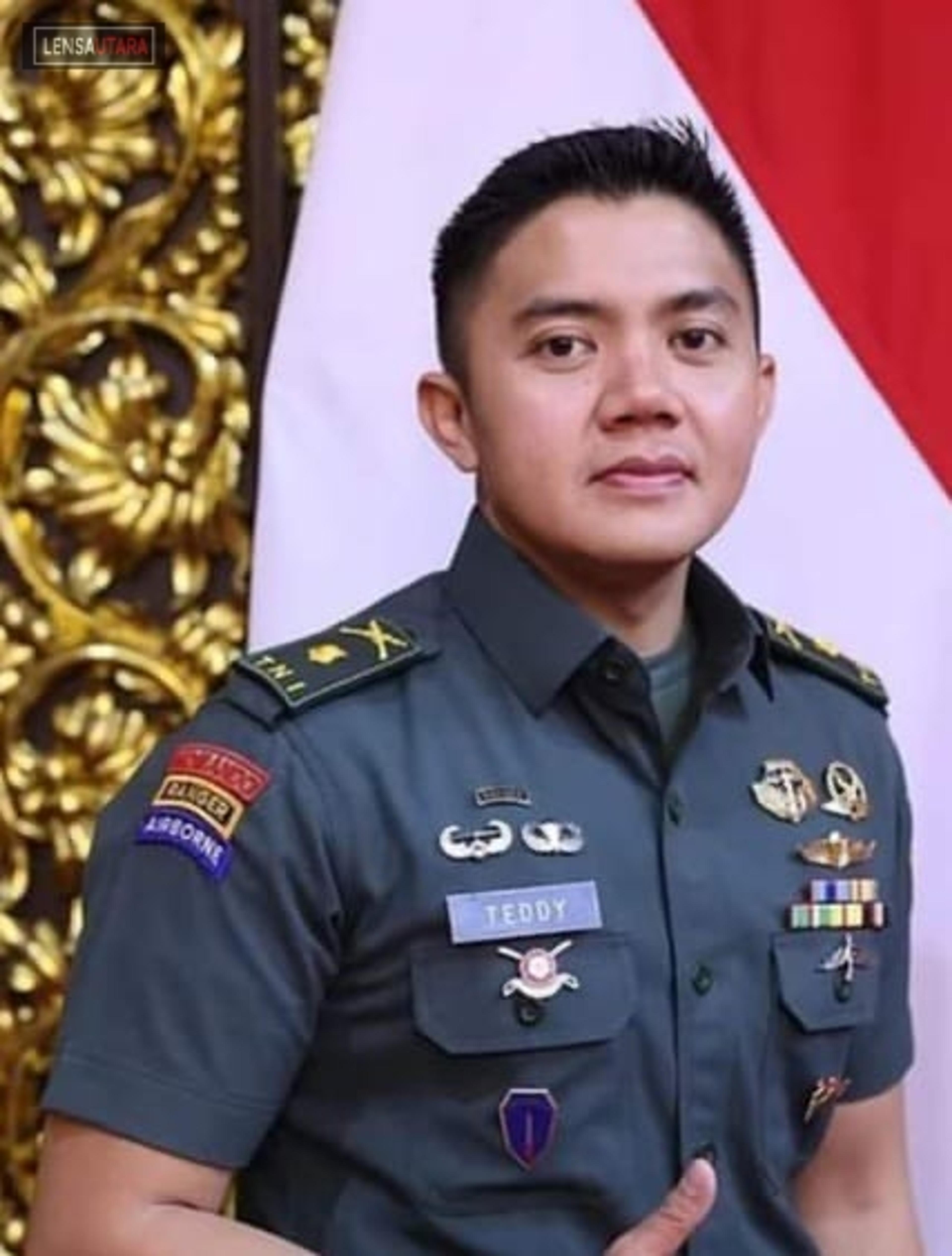 Ini Profil Mayor Teddy Yang Diangkat Sekretaris Kabinet, Ibunya Marga Rumbayan