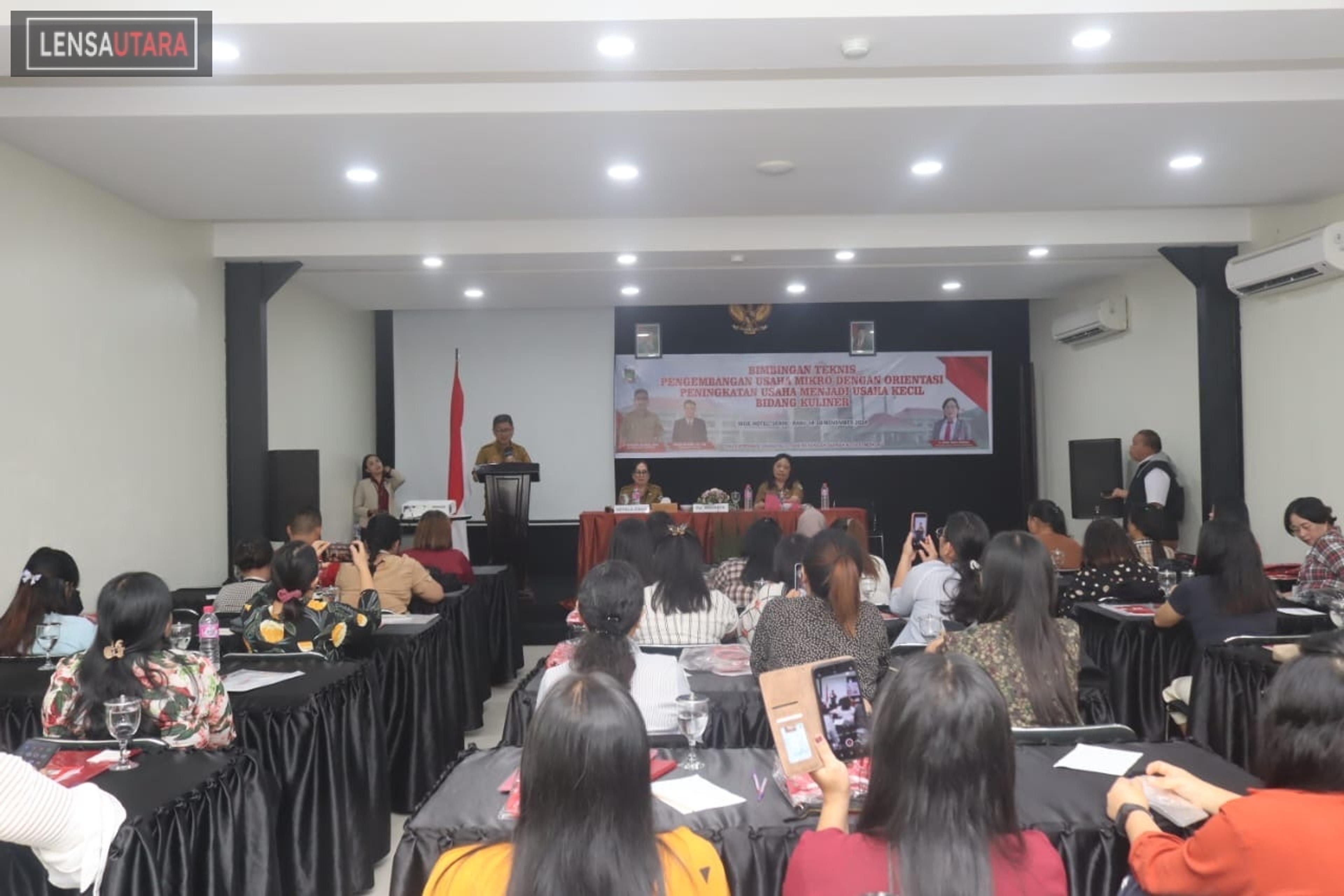 Pelaku Kuliner di Tomohon Dapat Bimtek Pengembangan Usaha Mikro