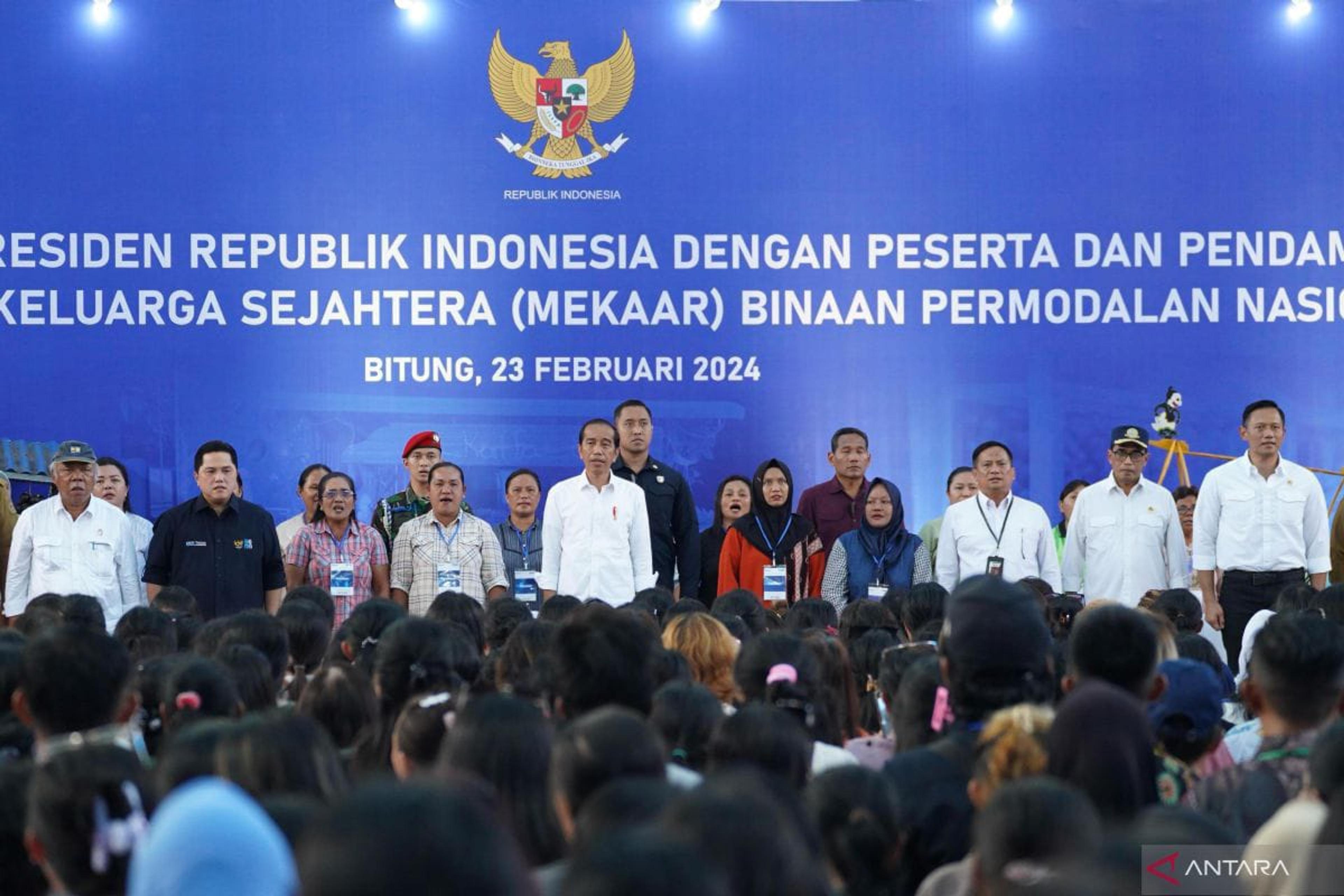 Presiden Sebut Penyaluran Dana PNM Mekaar di Sulut Capai Rp2,1 triliun