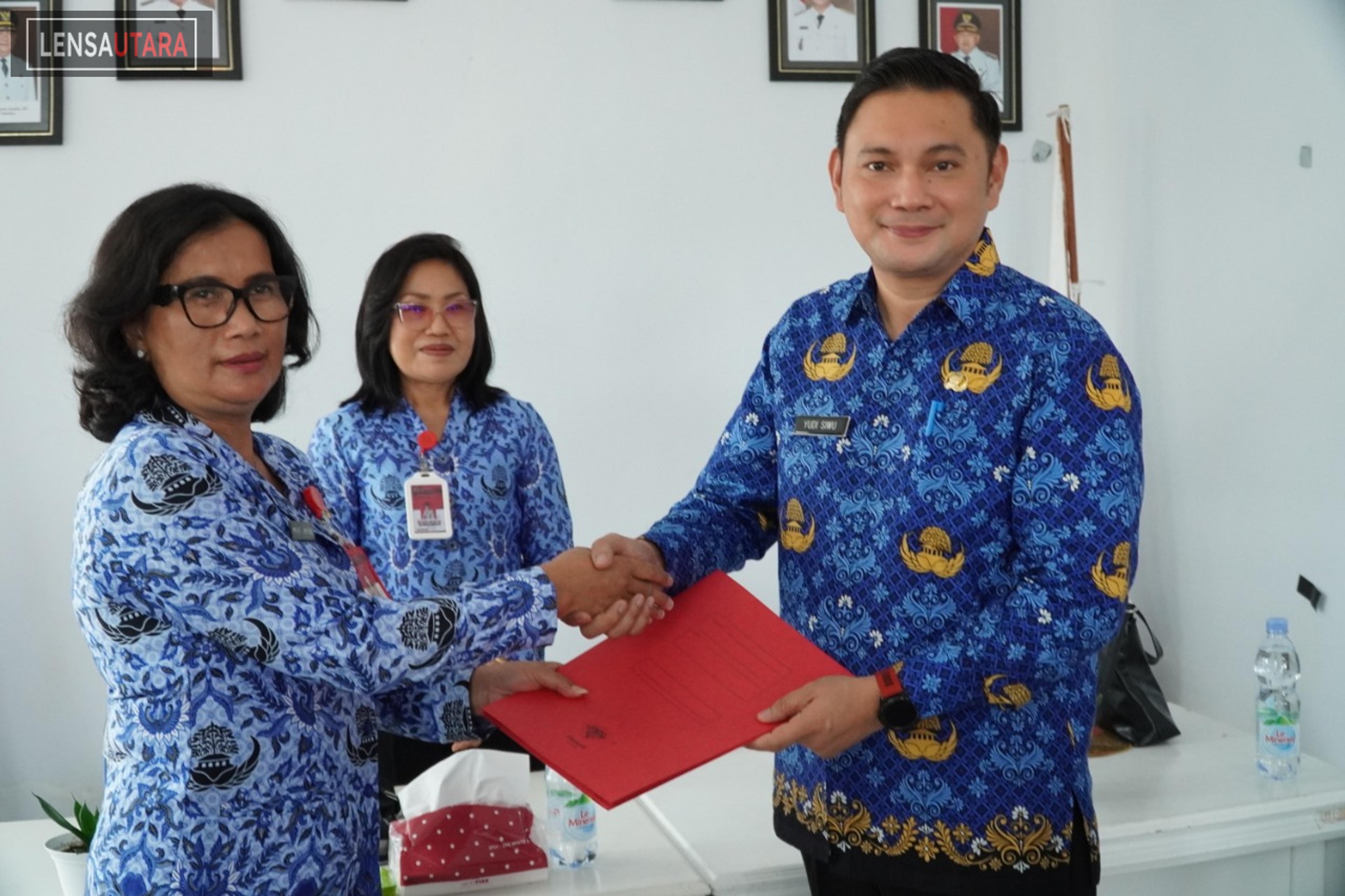 Sertijab Kadis Pariwisata, Yudi Siwu: Mari Bersinegri untuk Kemajuan Pariwisata Tomohon