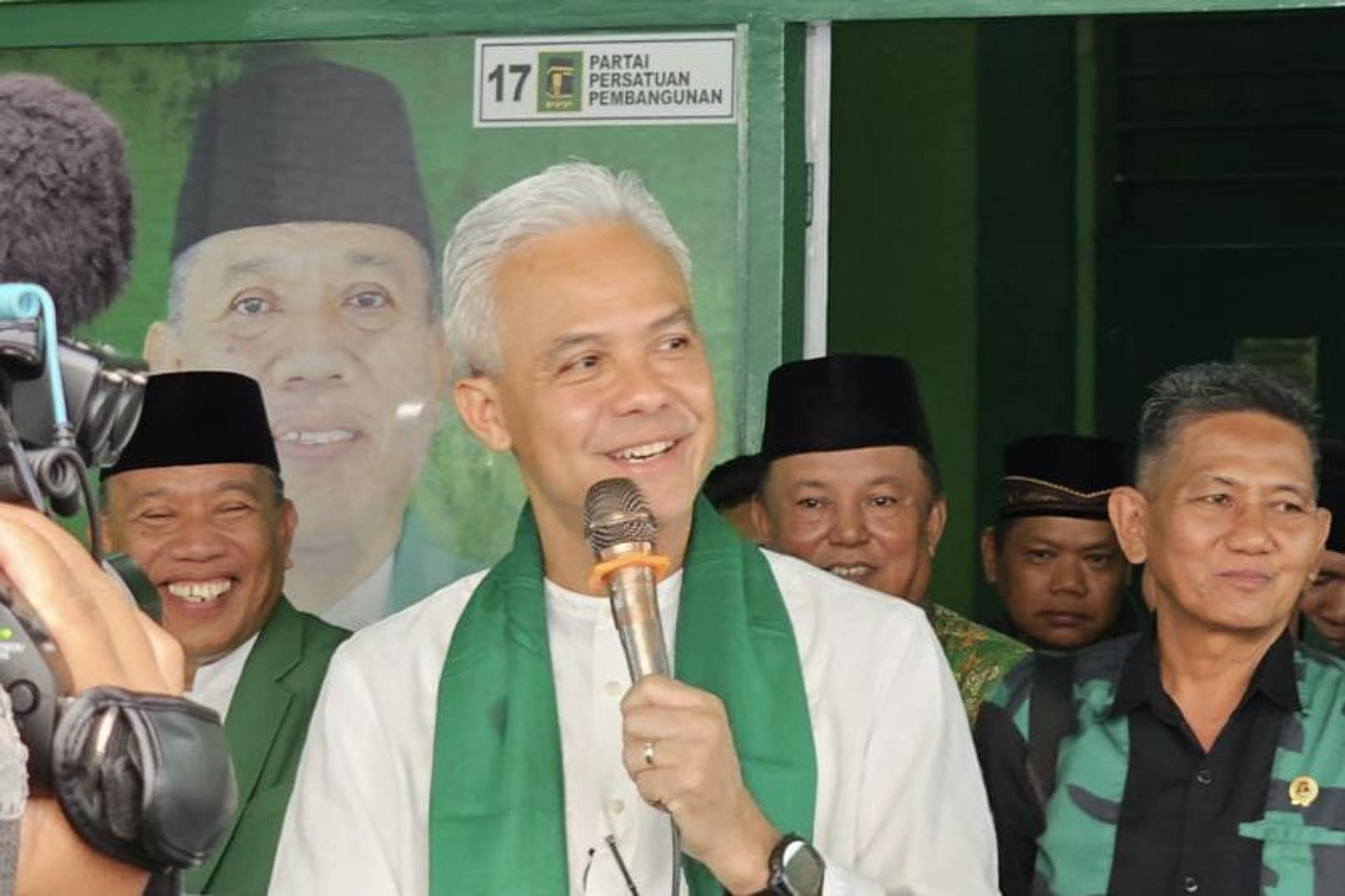 Ganjar Silaturahmi di DPW PPP Sulut Tekankan Pentingnya Kerukunan