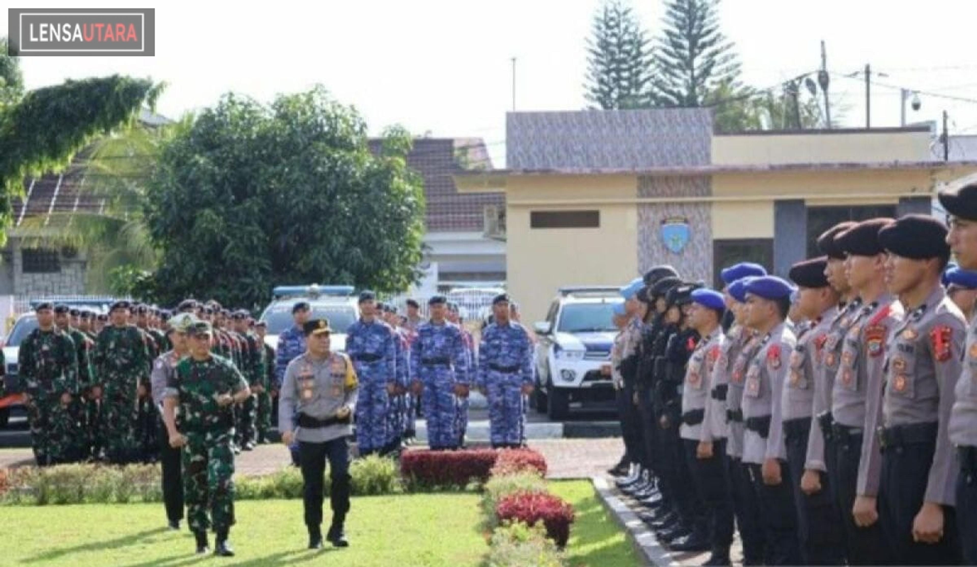 Untuk Pengamanan Nataru, Polda Sulut Gelar Apel Operasi Lilin 2024