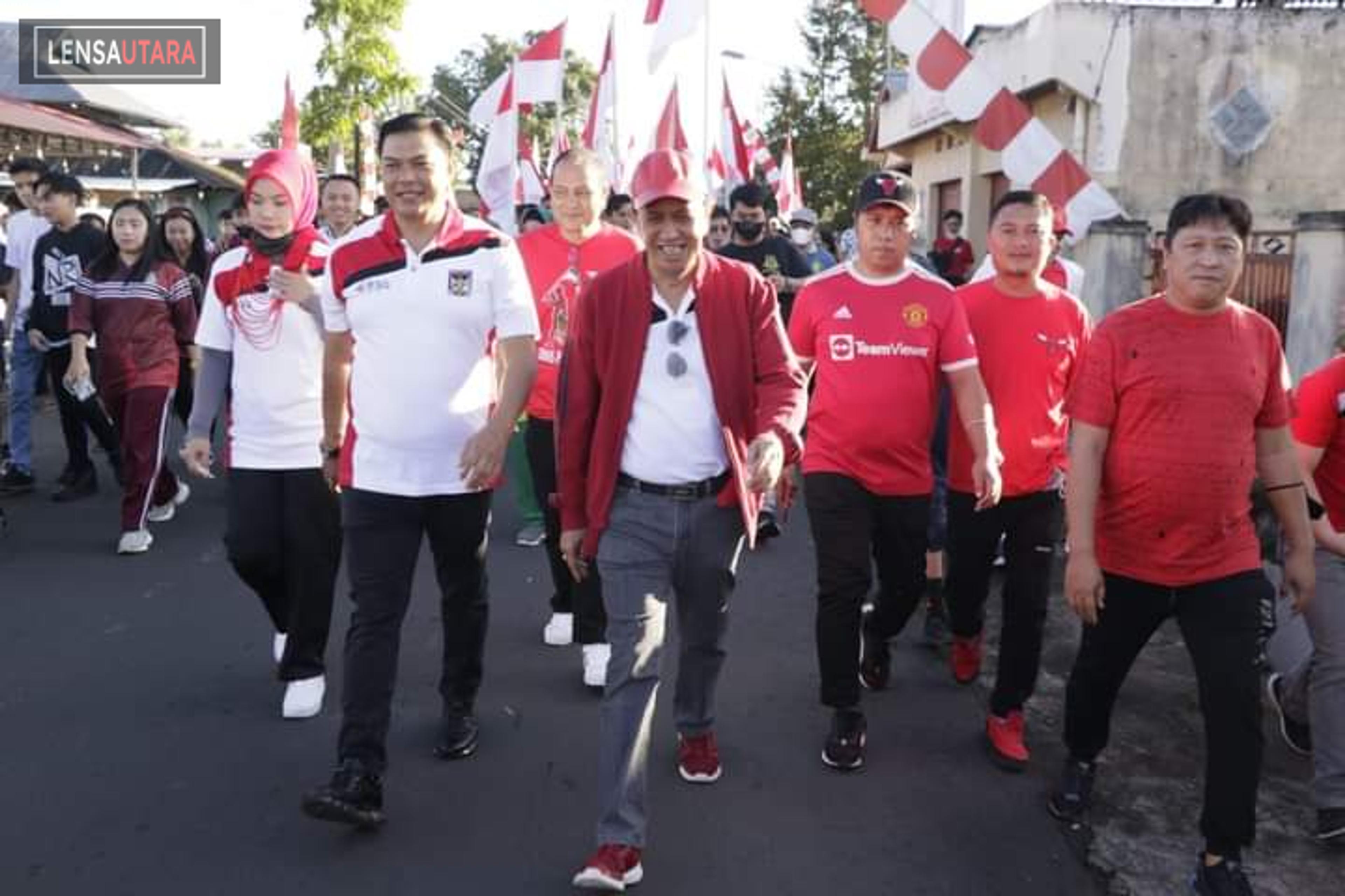 Jalan Sehat untuk Pertama Kali Pasca Covid19 Digelar di Tondano