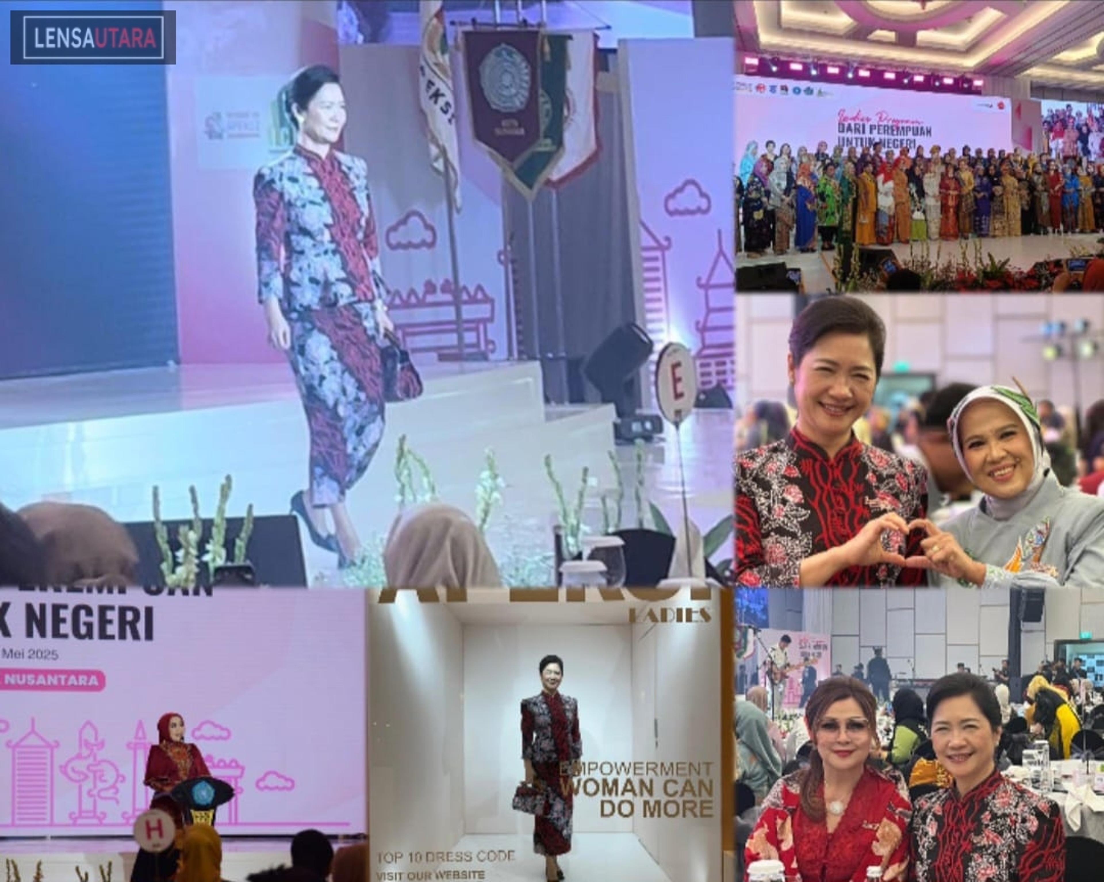 Di Acara Ladies Program Rangkaian Munas APEKSI, Ketua Dekranasda Tomohon Promosikan Produk Unggulan