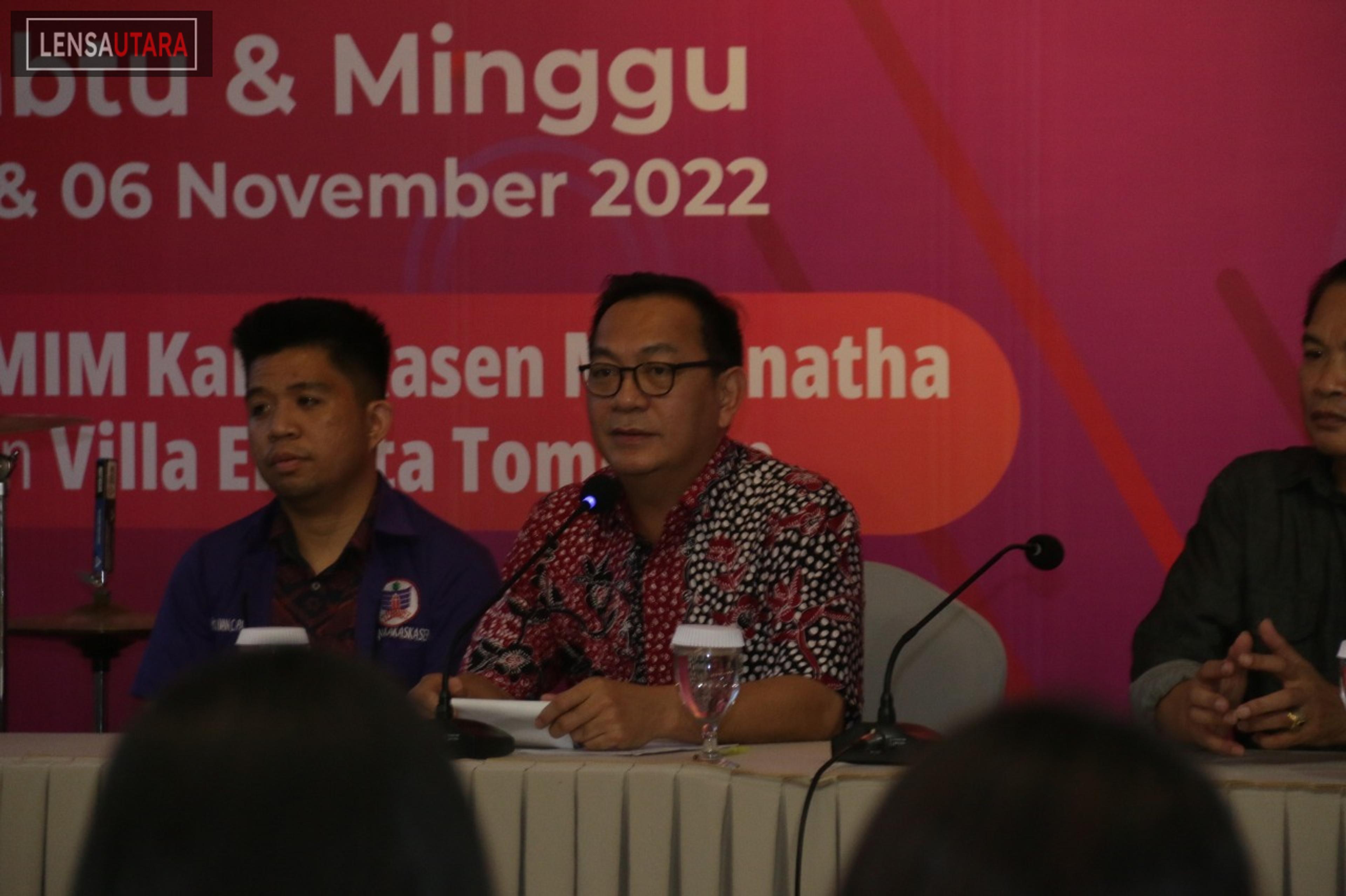 Latihan Tenaga Pembina Remaja Kakaskasen, Walikota Tomohon Beri Motivasi