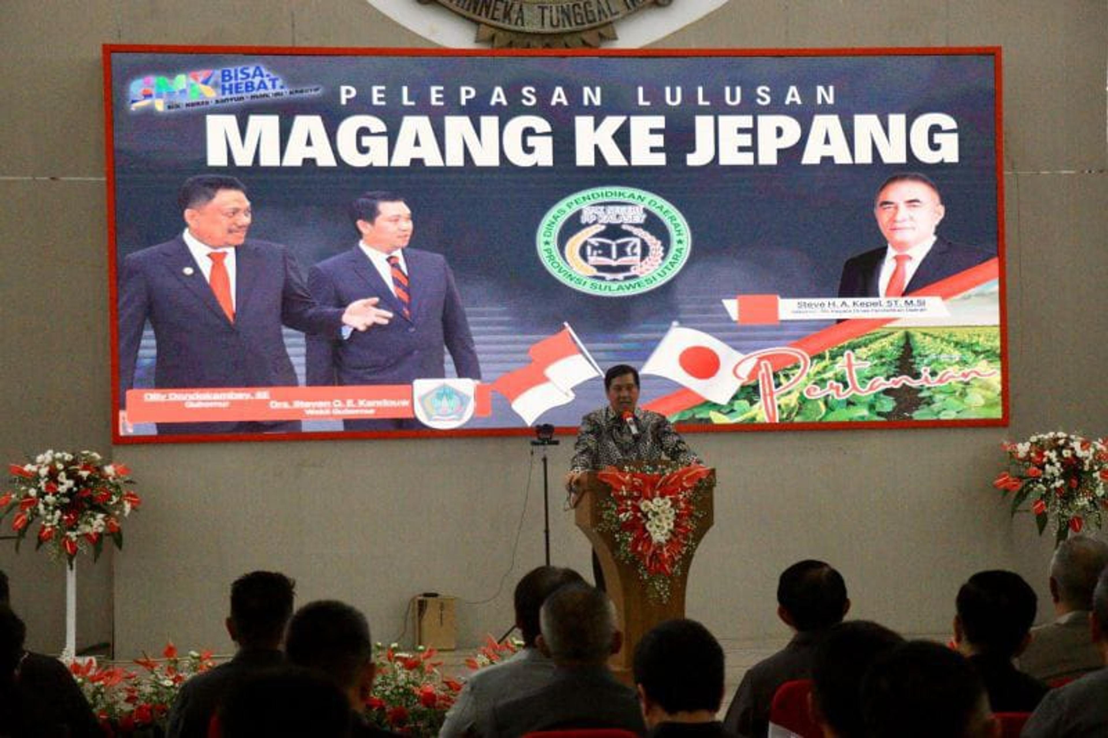 Sulawesi Utara Berangkatkan 60 Magang ke Jepang