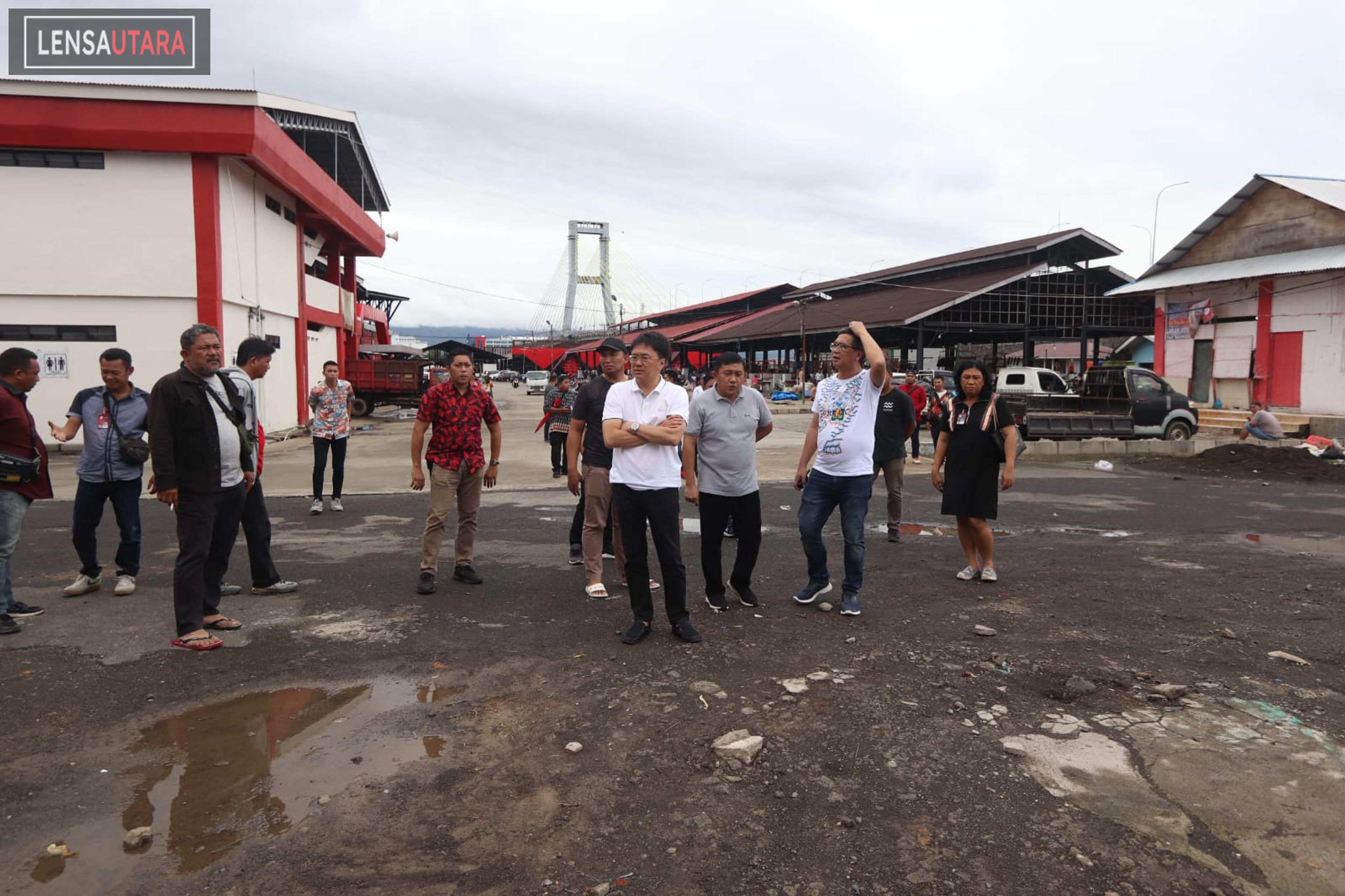 Walikota Andrei Angow ” Turlap ” Tinjau Keadaan Infrastruktur