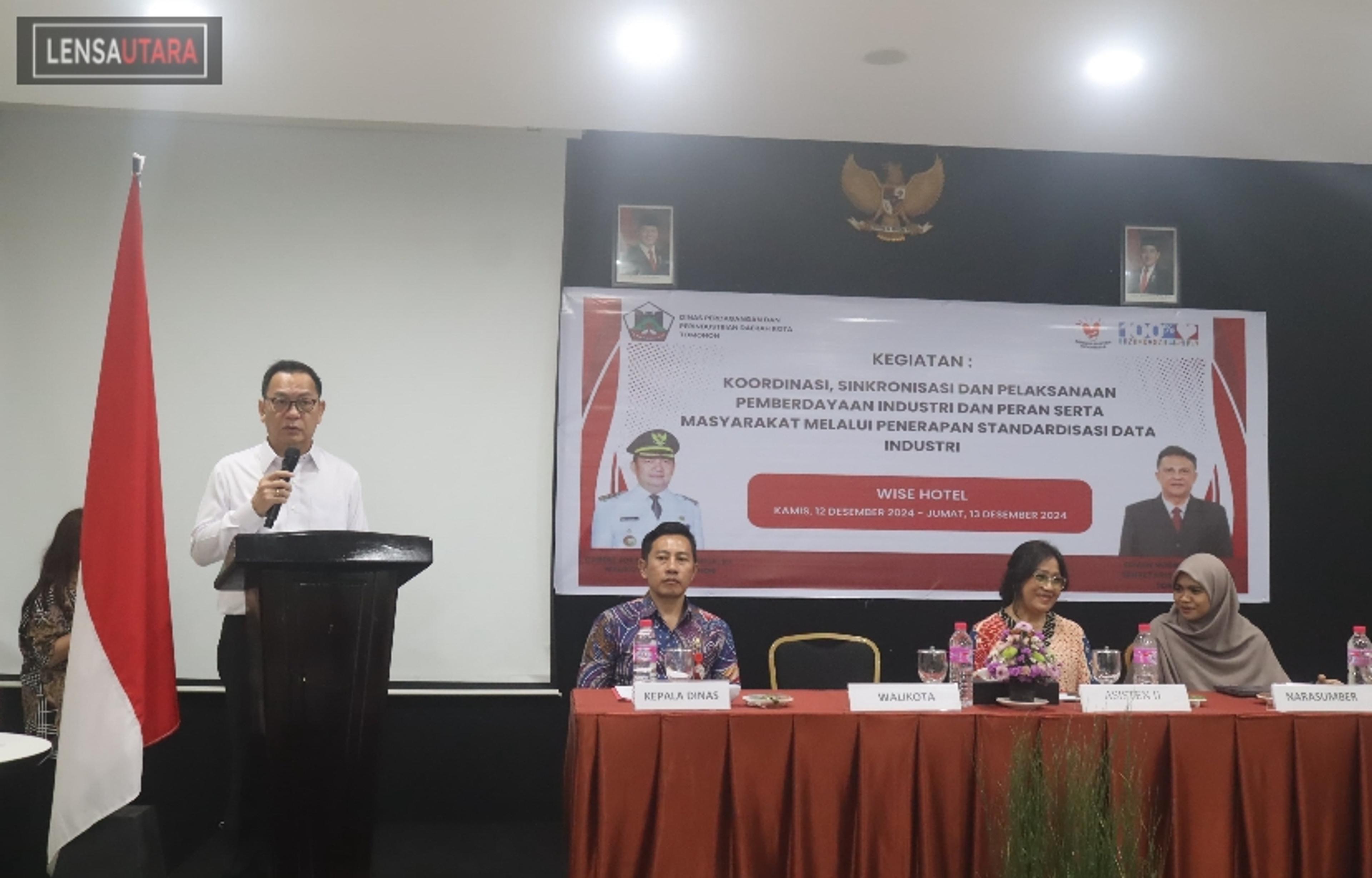 Walikota Caroll Sebut Pemberdayaan Industri Bagian Pembangunan Yang Terus Digalakkan