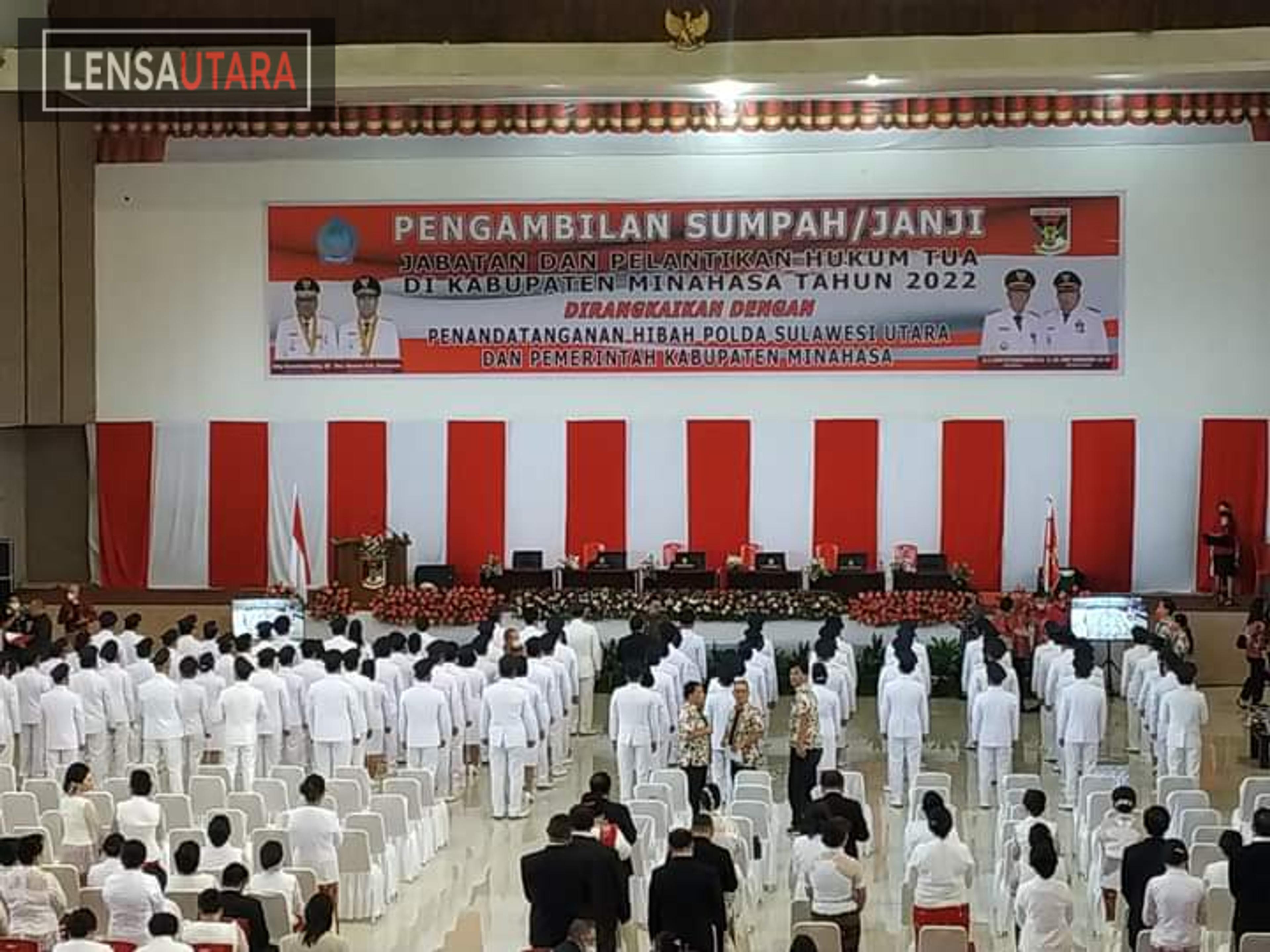 98 Hukum Tua Dilantik, Warga Minahasa Minta Jangan Korupsi