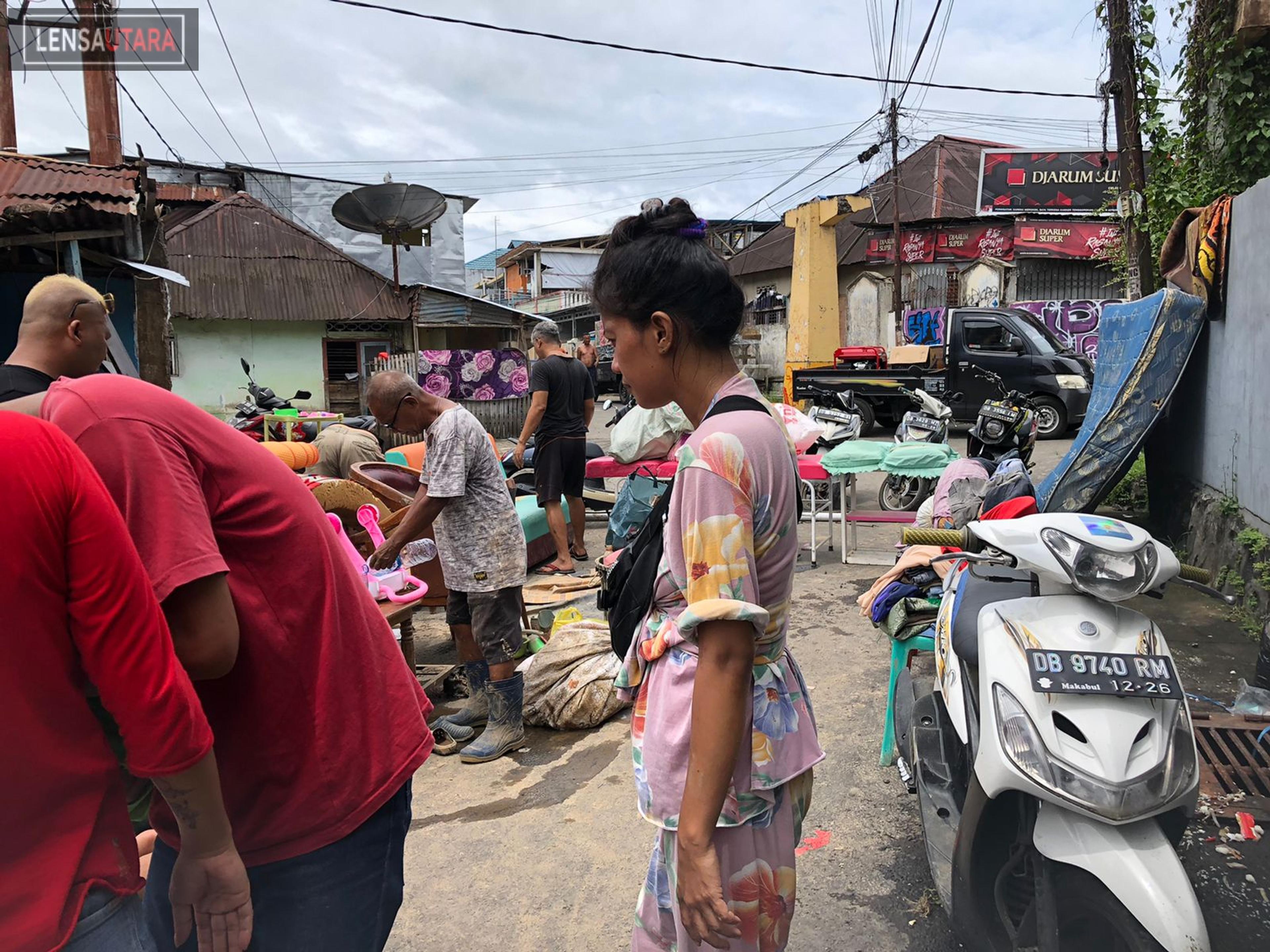 Banjir Surut, Warga Ketang Baru Belum Terima Bantuan
